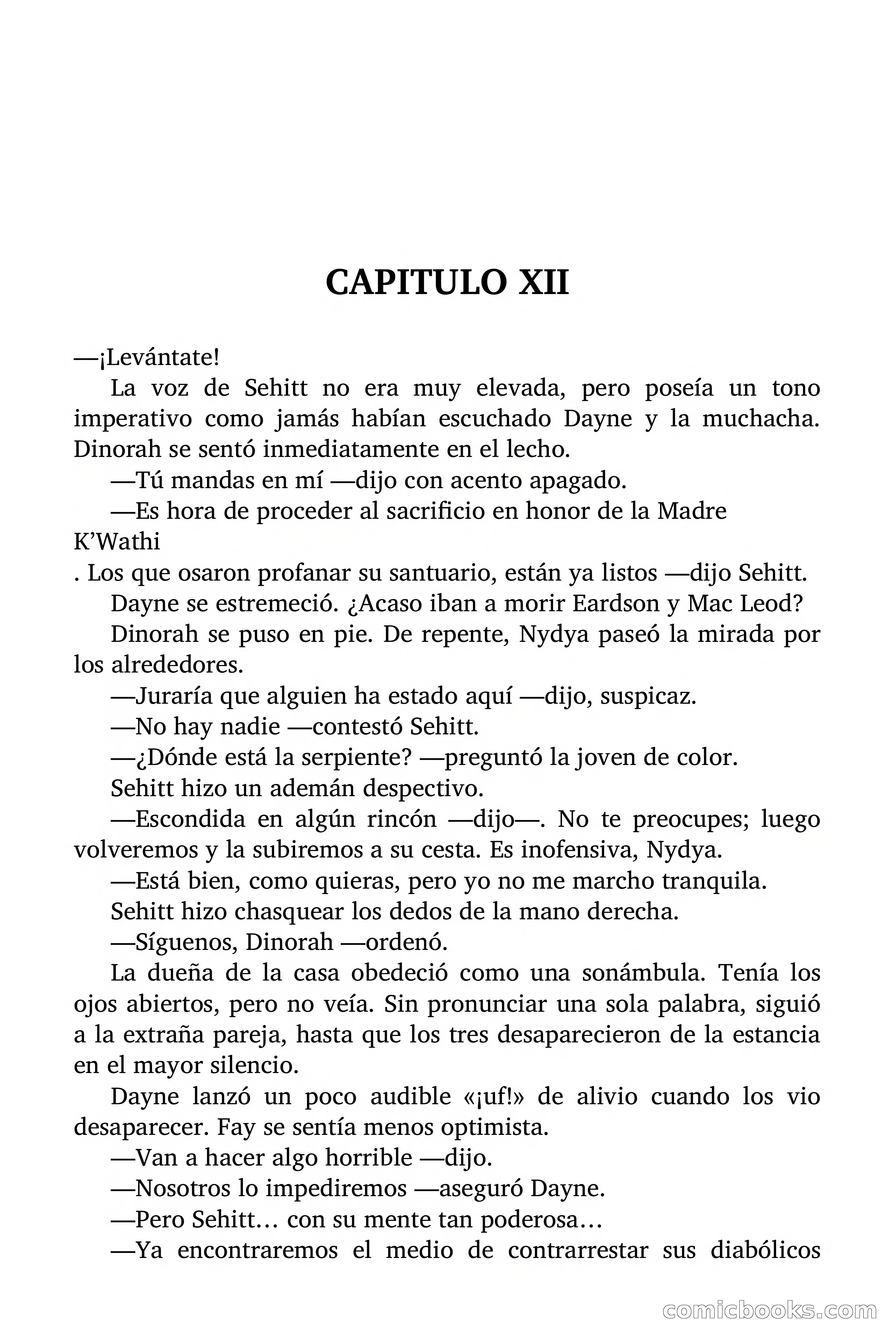 La madre de las serpientes (The Mother of Serpents) — page 82 of 91