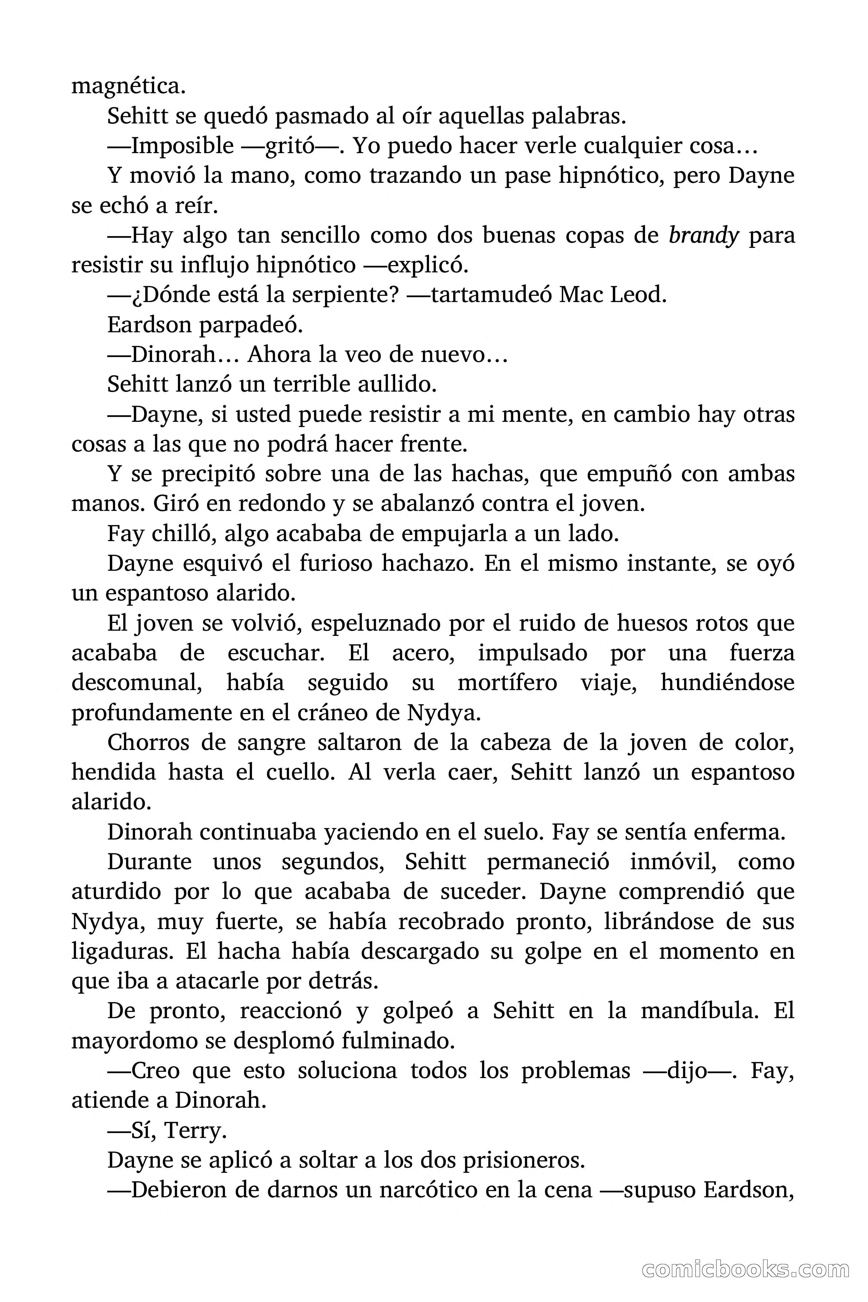 La madre de las serpientes (The Mother of Serpents) — page 86 of 91