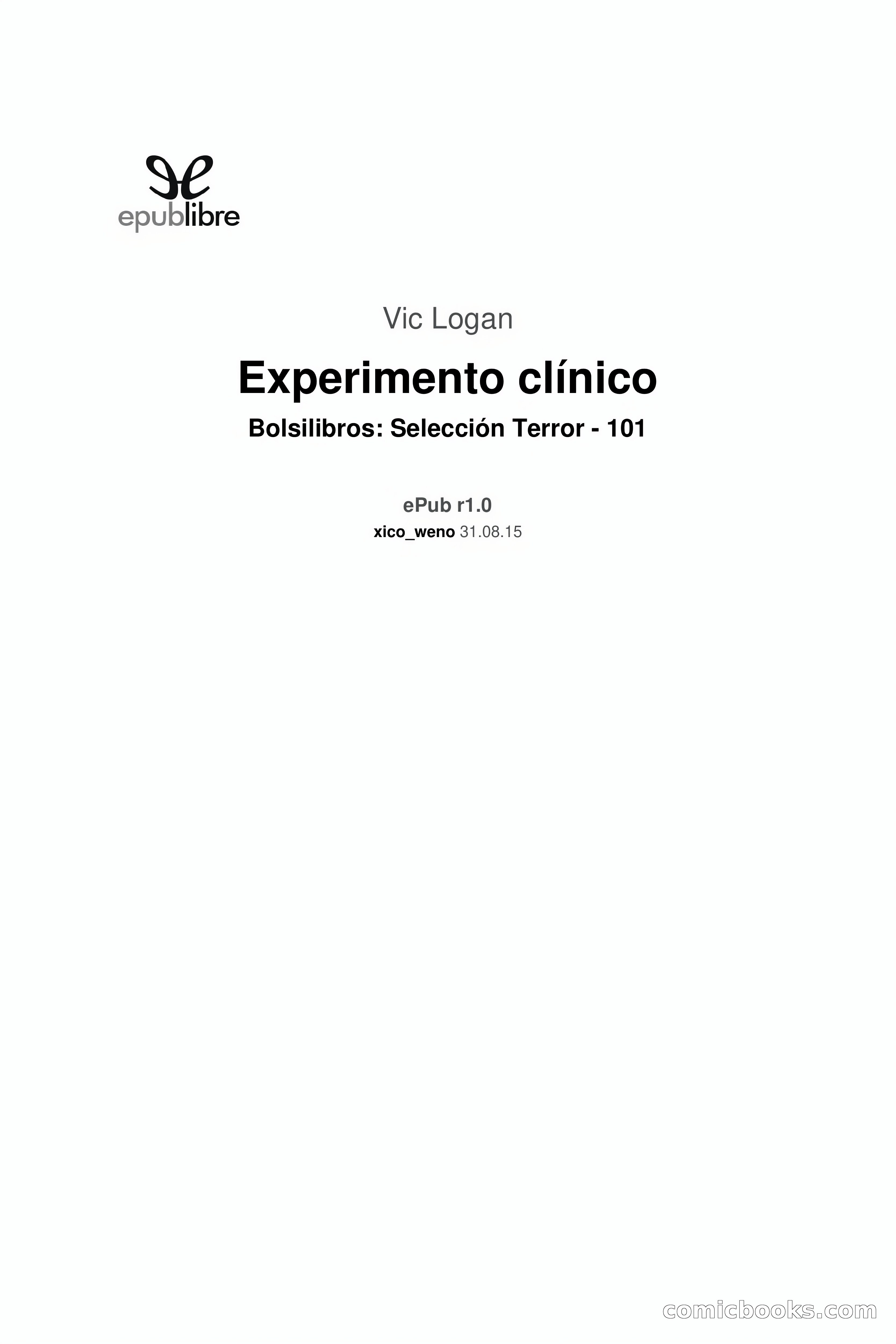 Selección Terror: Experimento Clínico — page 3 of 92