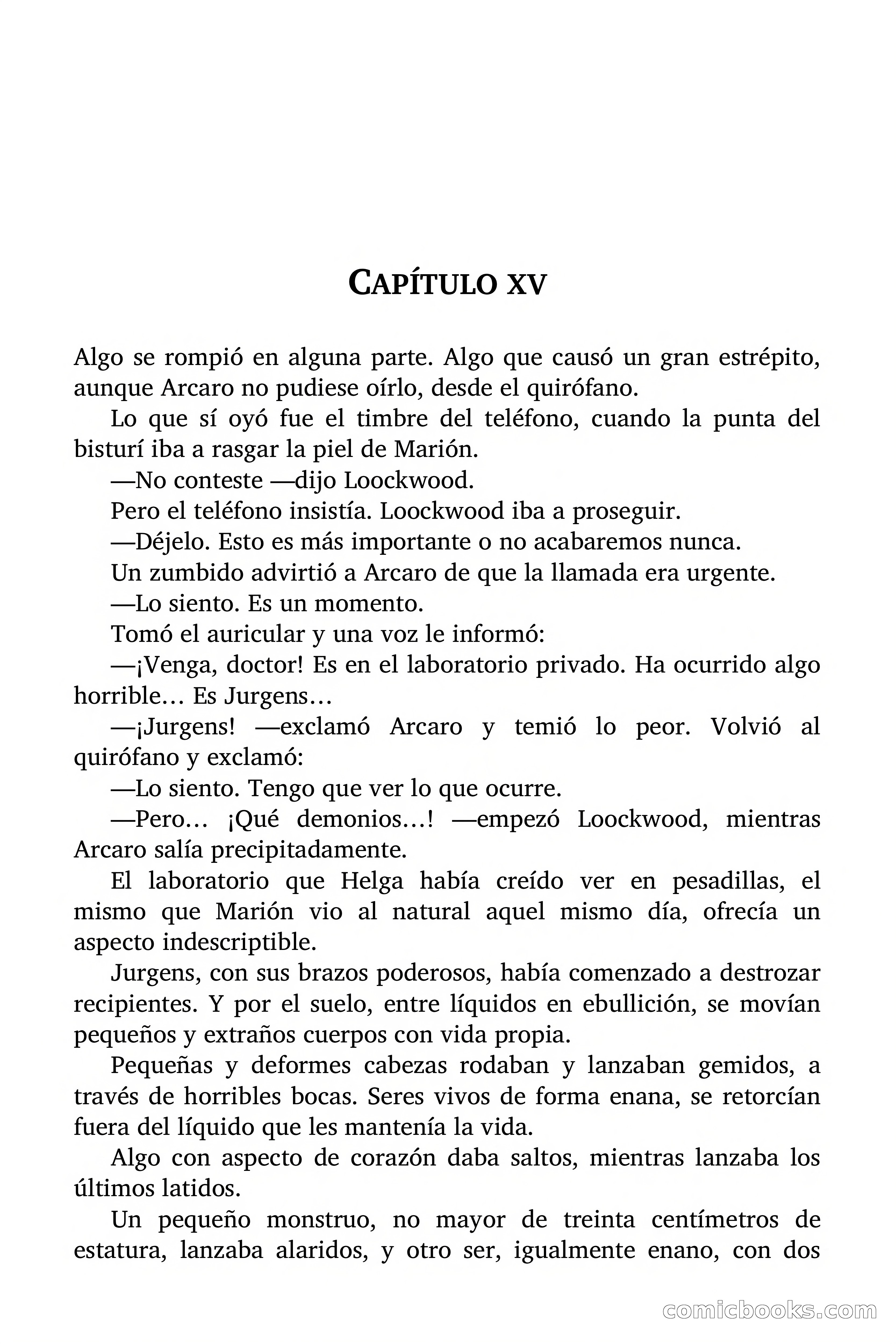 Selección Terror: Experimento Clínico — page 71 of 92
