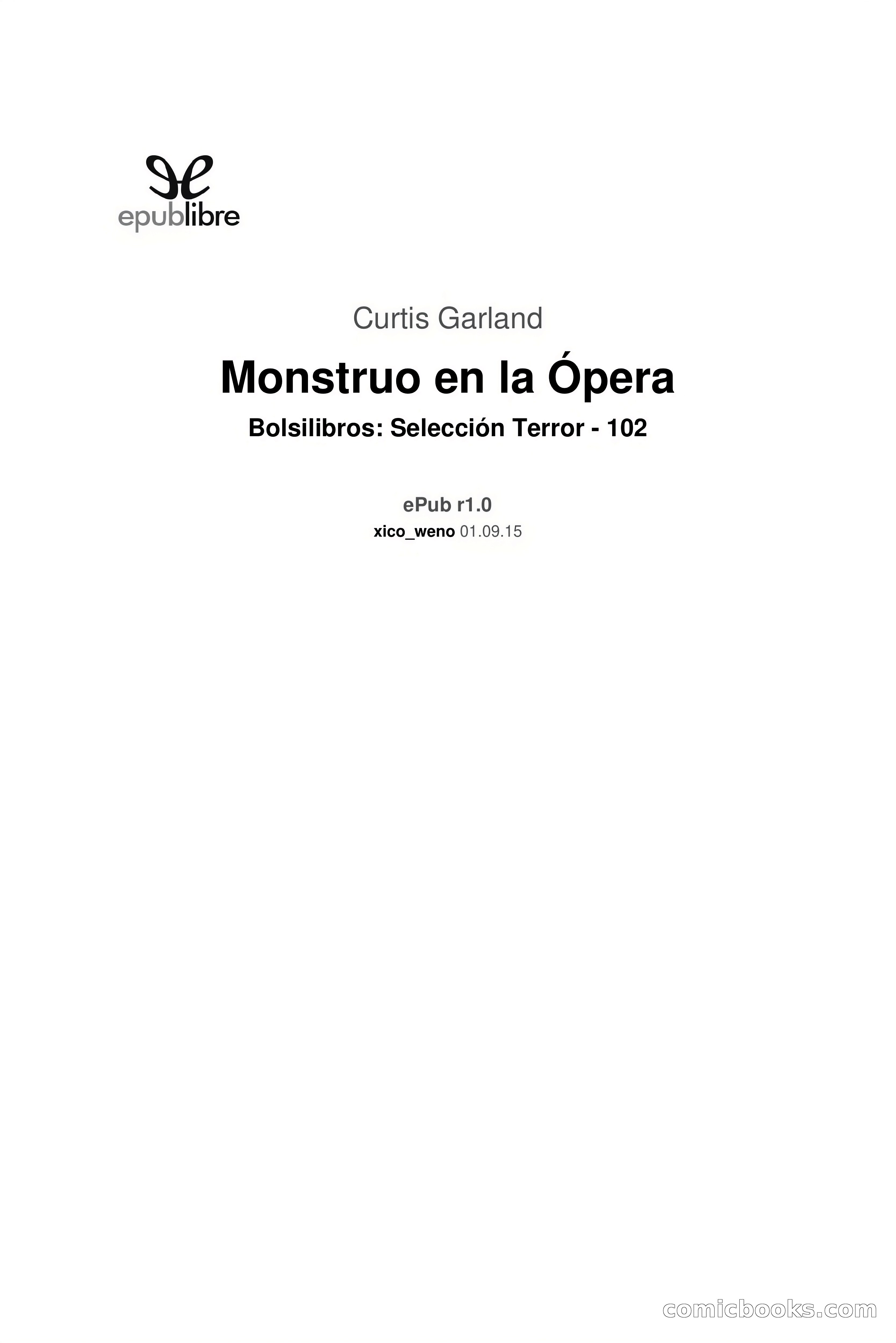 Selección Terror: Monstruo en la Ópera — page 3 of 86