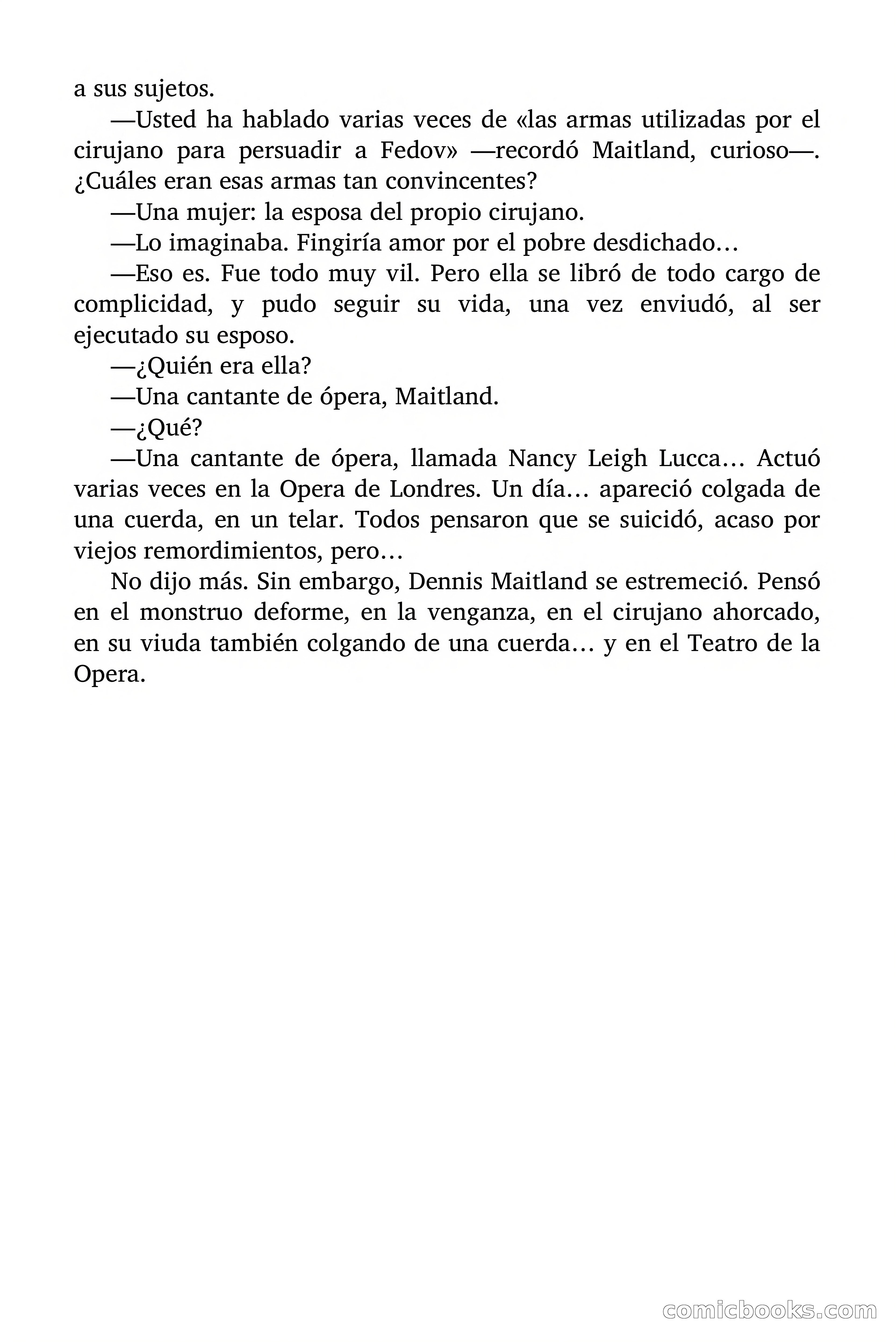 Selección Terror: Monstruo en la Ópera — page 54 of 86