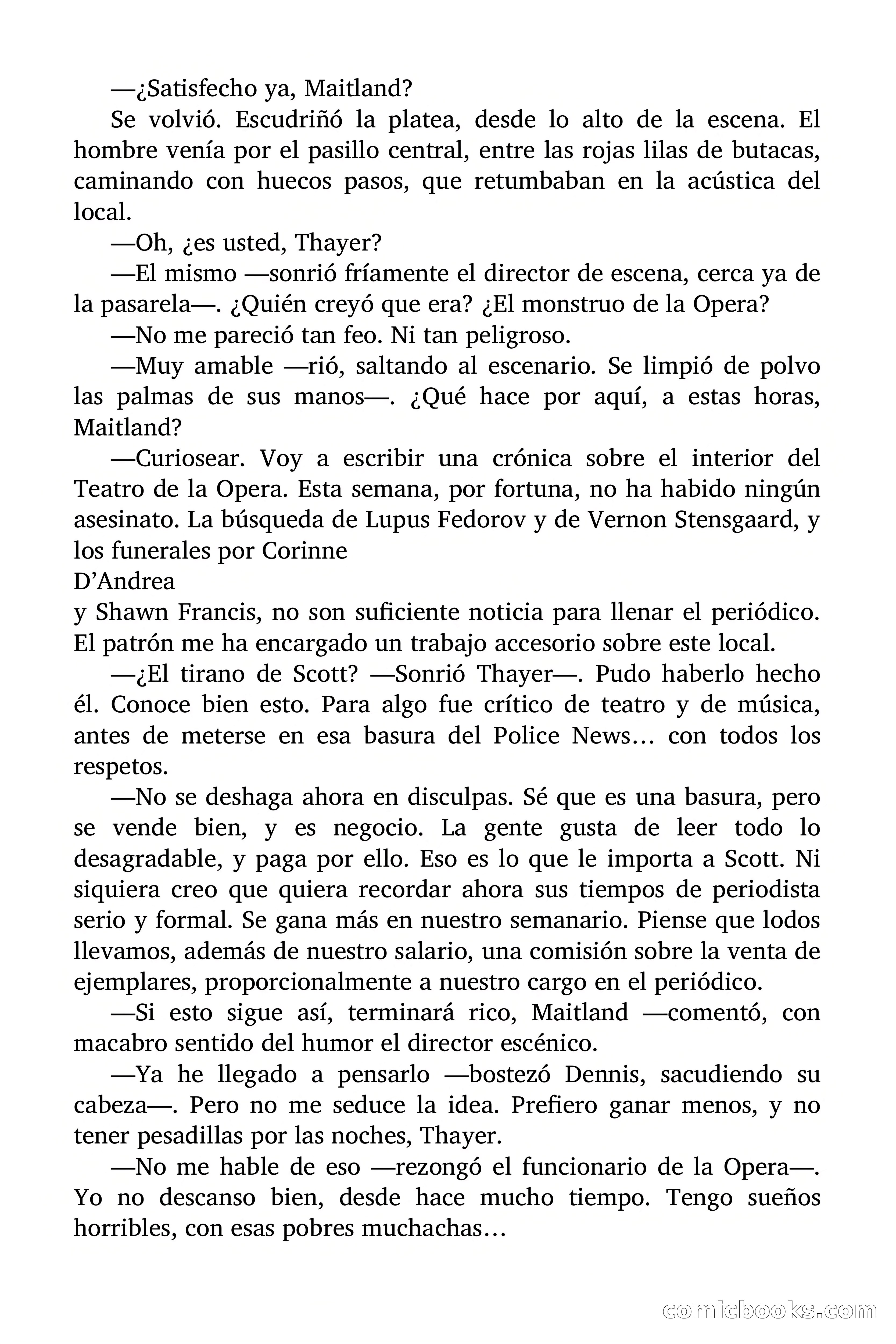 Selección Terror: Monstruo en la Ópera — page 57 of 86