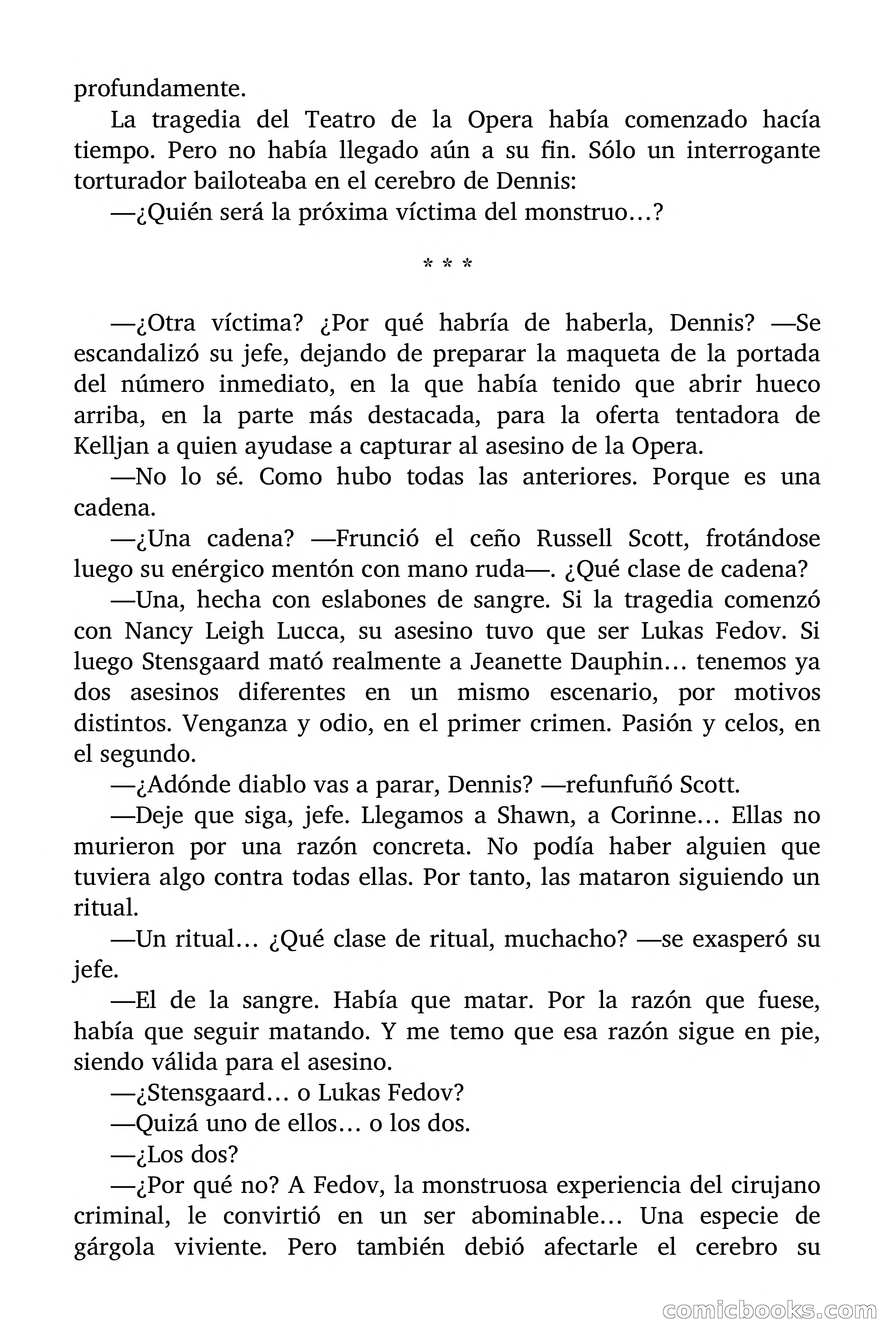 Selección Terror: Monstruo en la Ópera — page 61 of 86