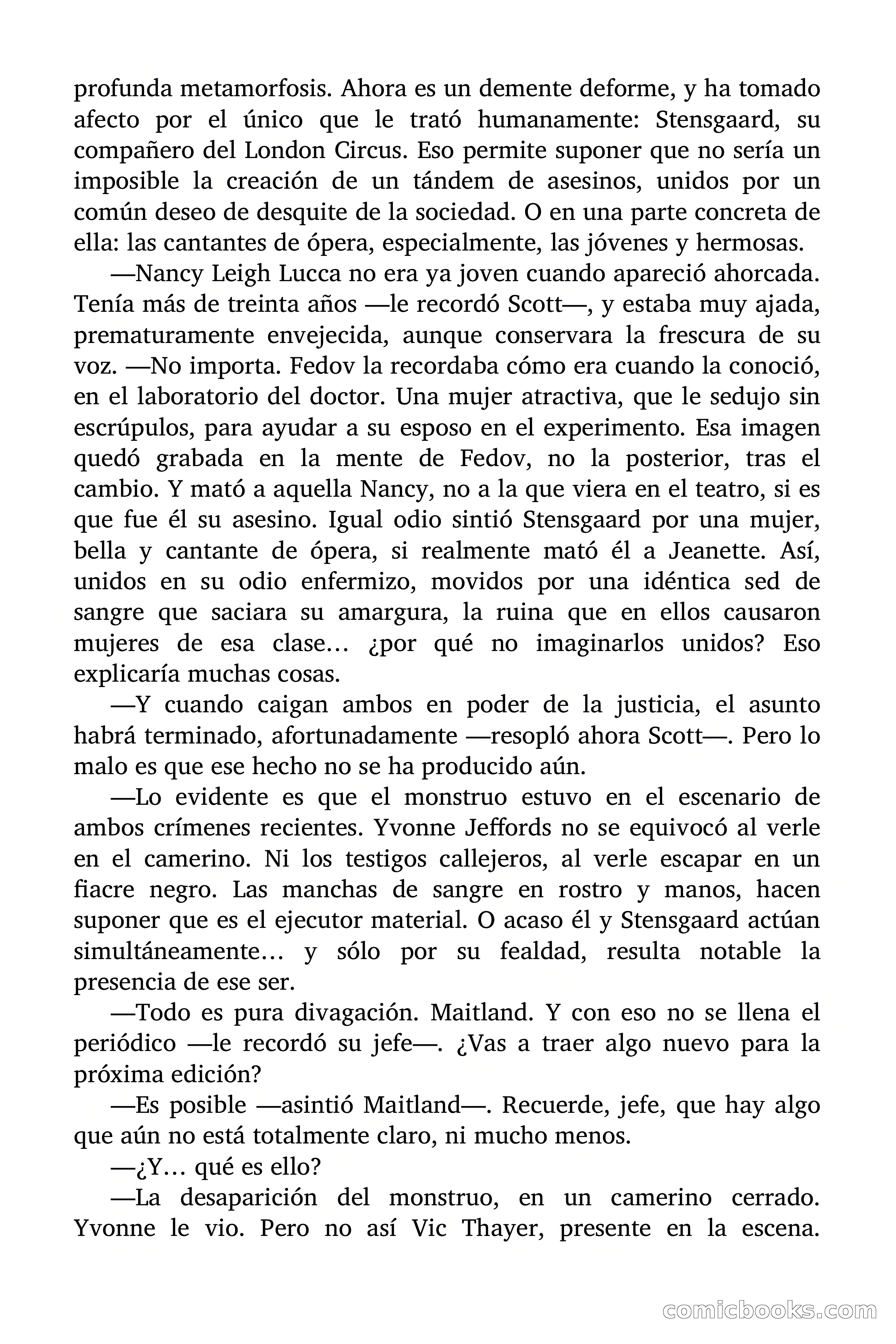 Selección Terror: Monstruo en la Ópera — page 62 of 86