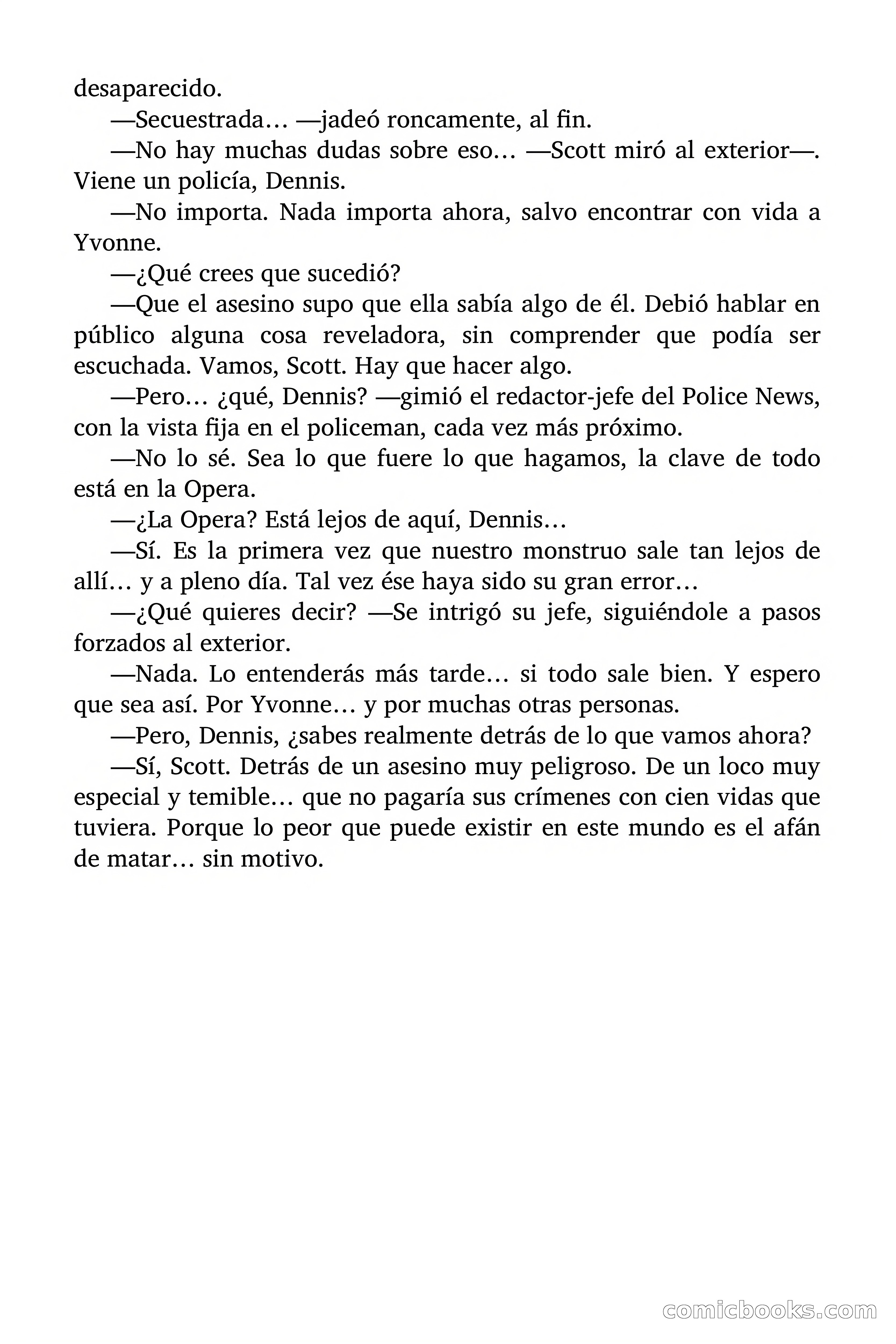 Selección Terror: Monstruo en la Ópera — page 78 of 86