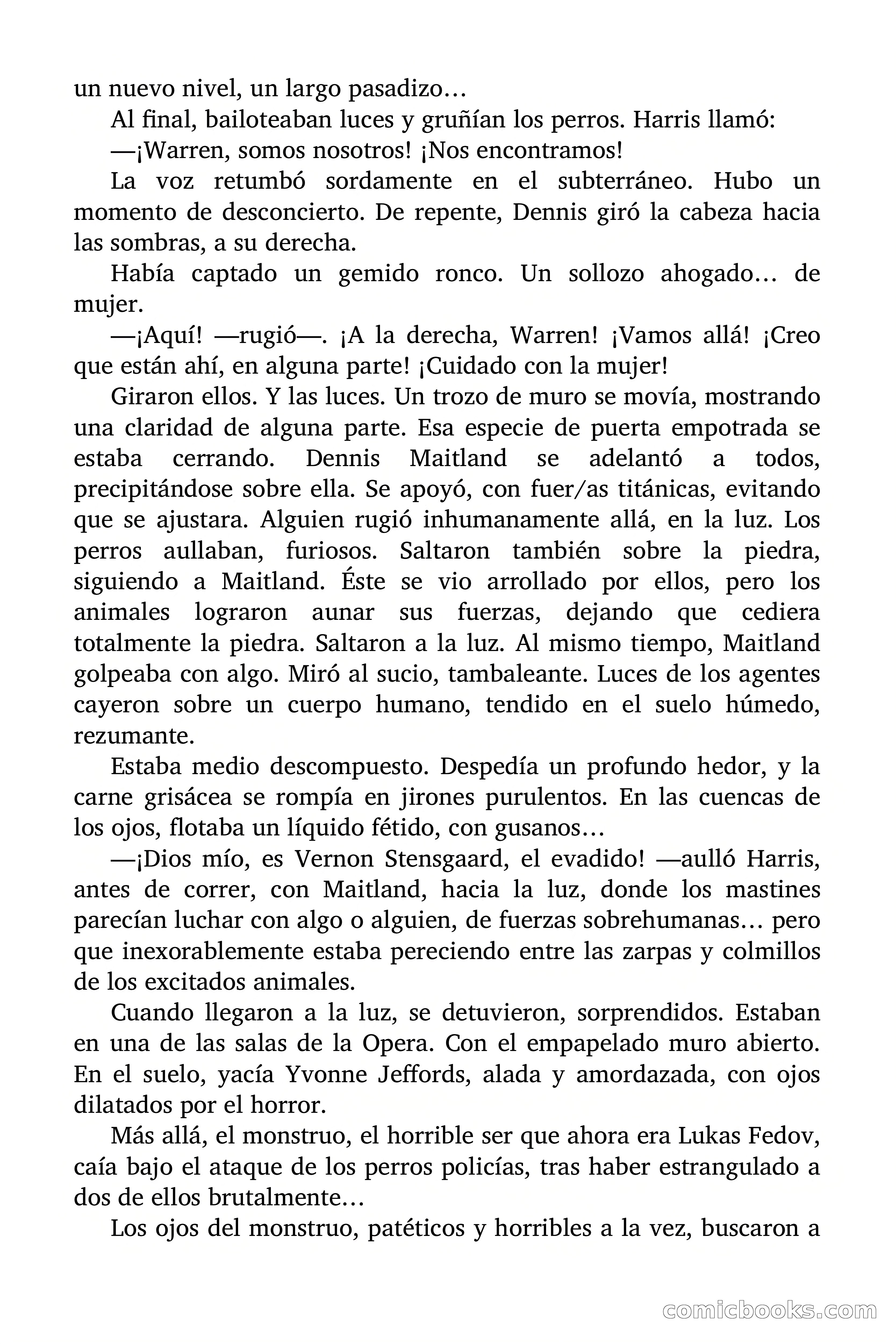 Selección Terror: Monstruo en la Ópera — page 81 of 86