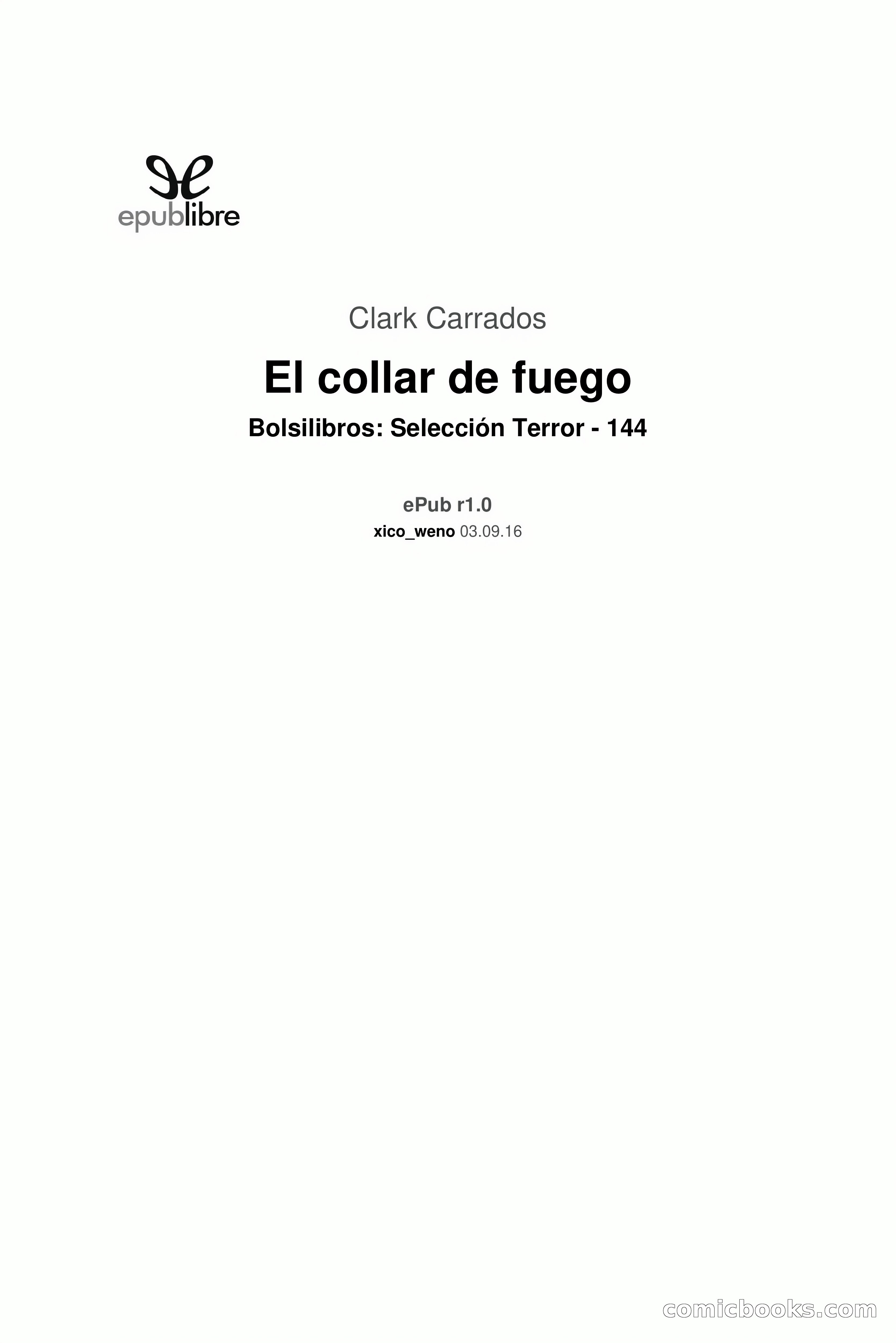 Selección Terror: El Collar de Fuego — page 3 of 97