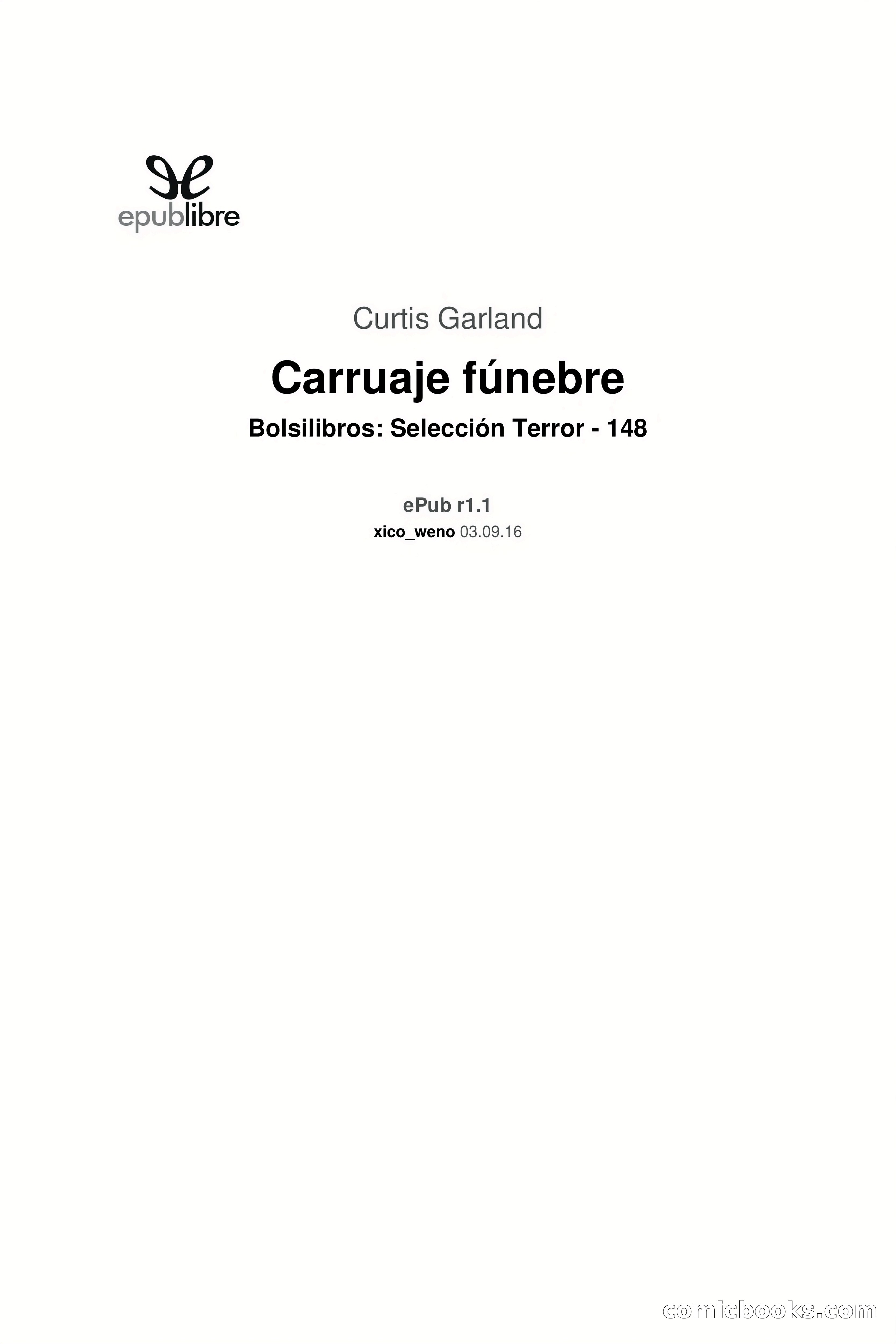 Selección Terror: Carruaje Fúnebre — page 3 of 81