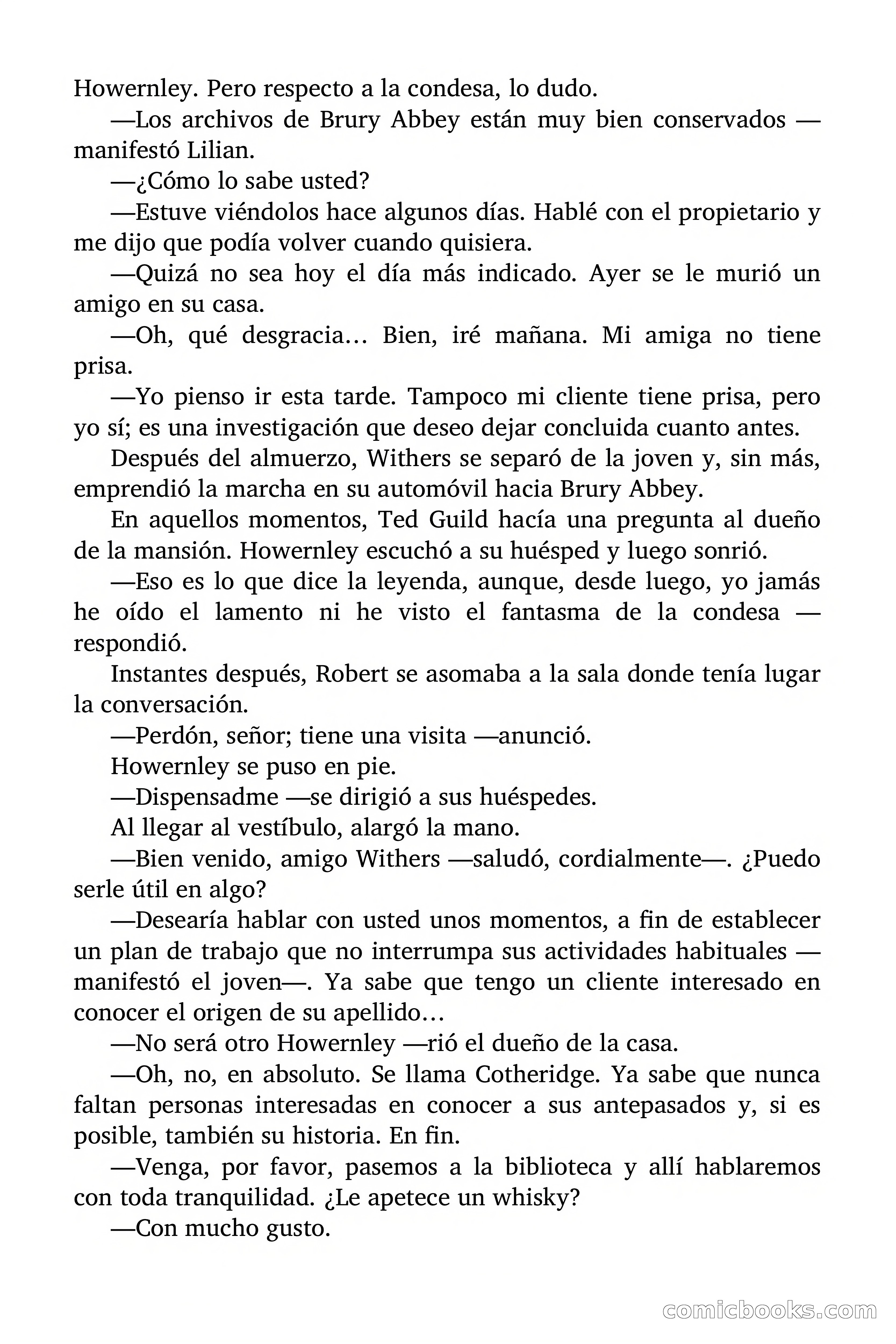 Selección Terror: Un buen sitio para morir — page 23 of 91