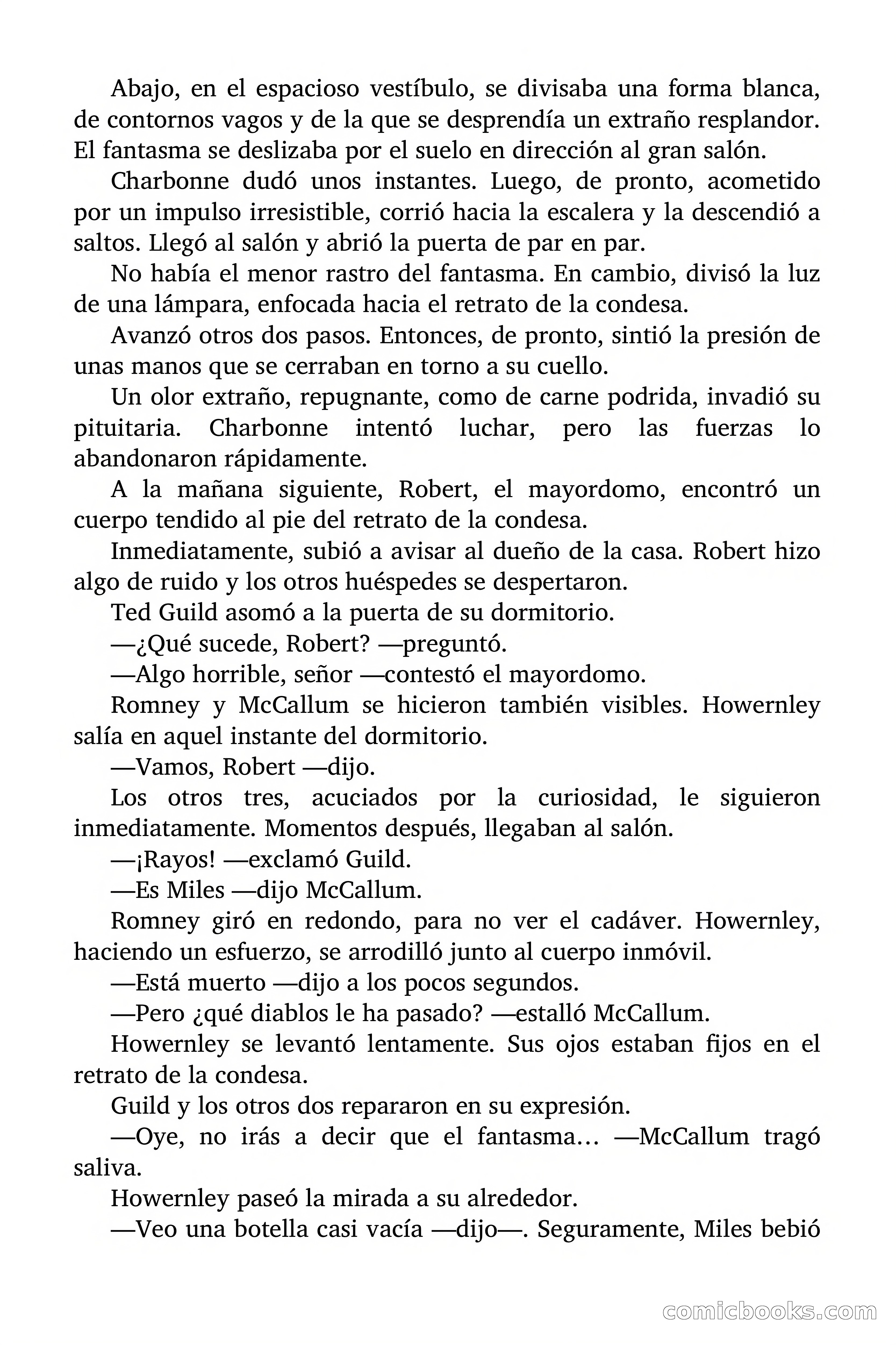 Selección Terror: Un buen sitio para morir — page 30 of 91
