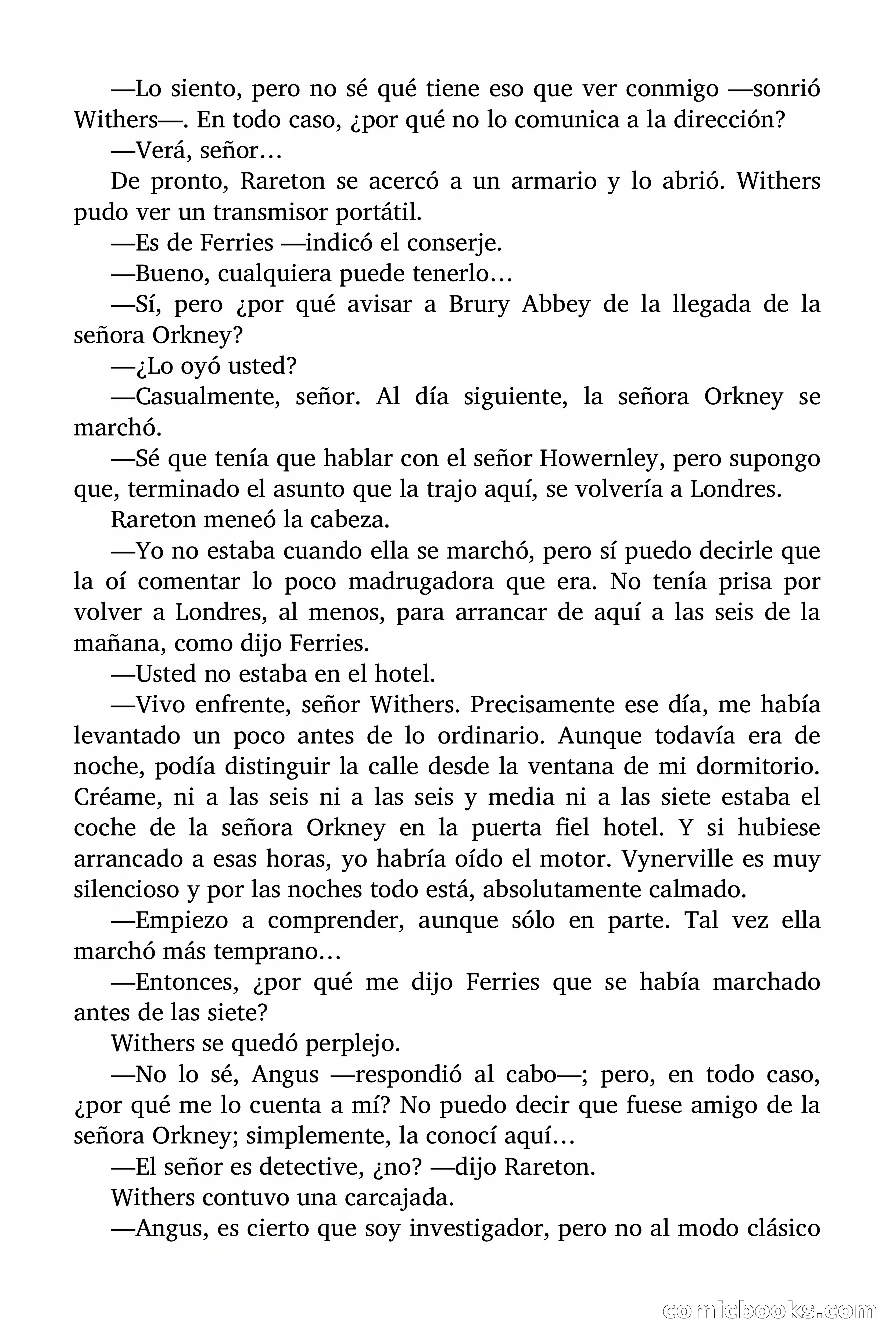 Selección Terror: Un buen sitio para morir — page 35 of 91