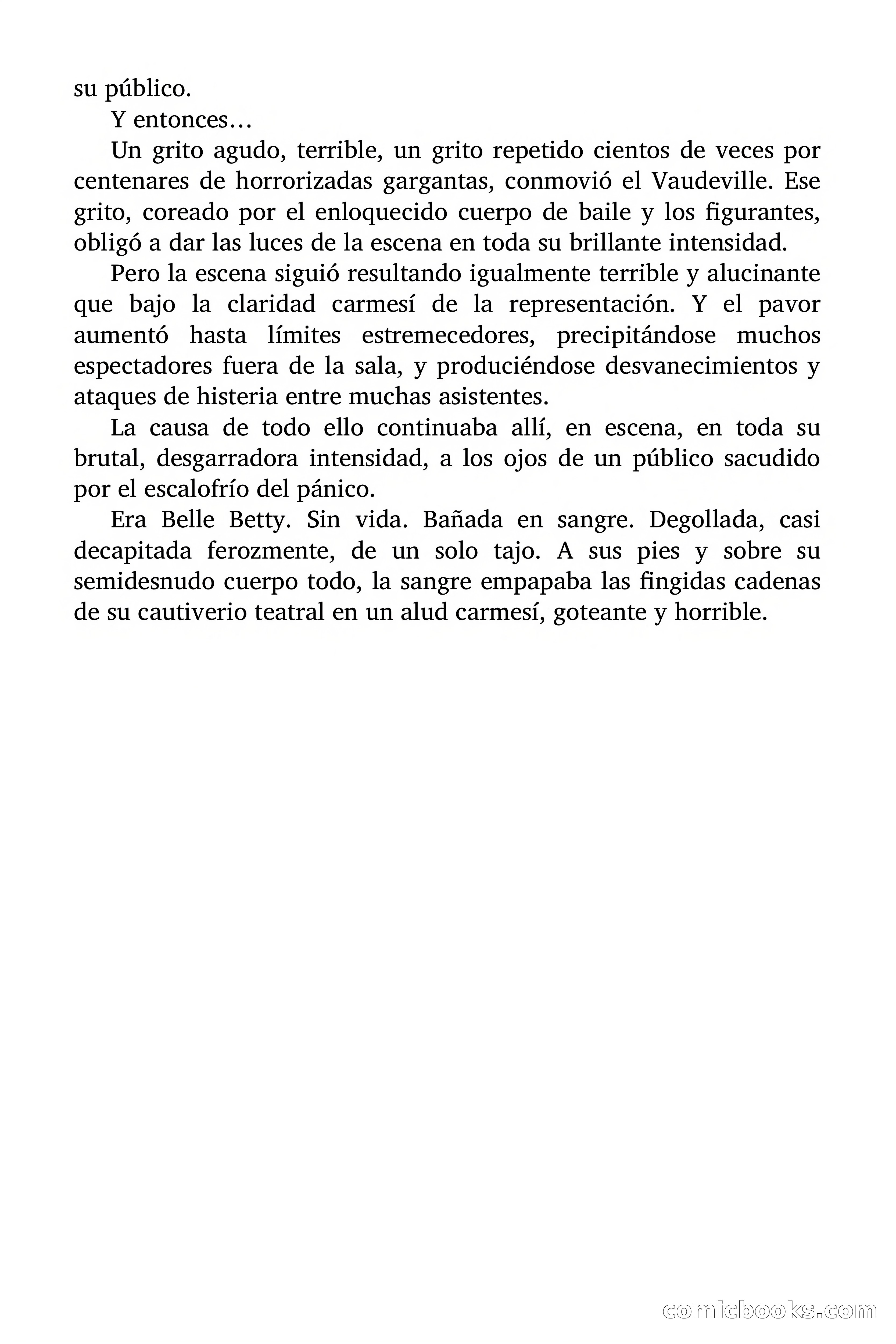 Selección Terror: Show de sangre — page 14 of 92