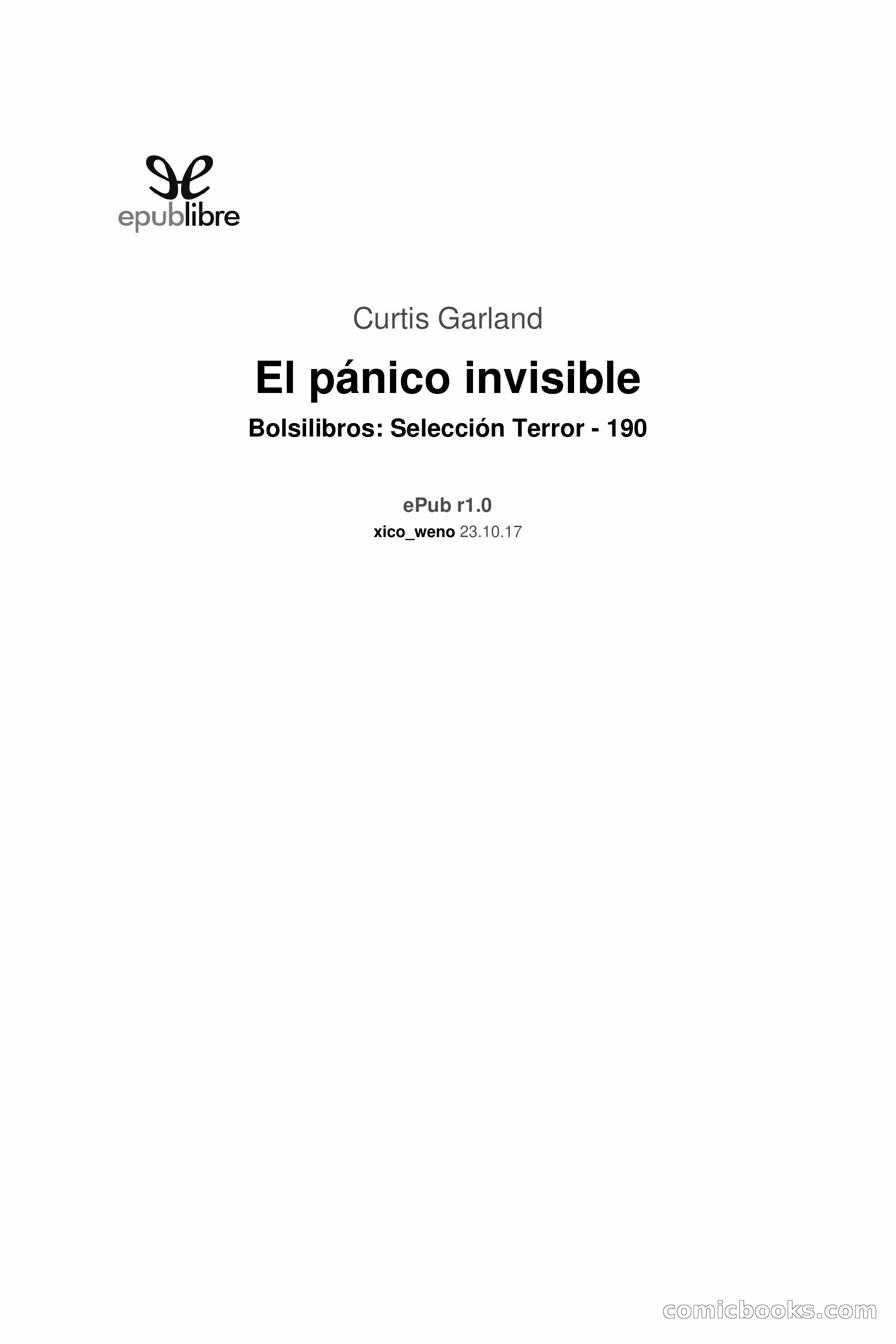 Selección Terror: El pánico invisible — page 3 of 92