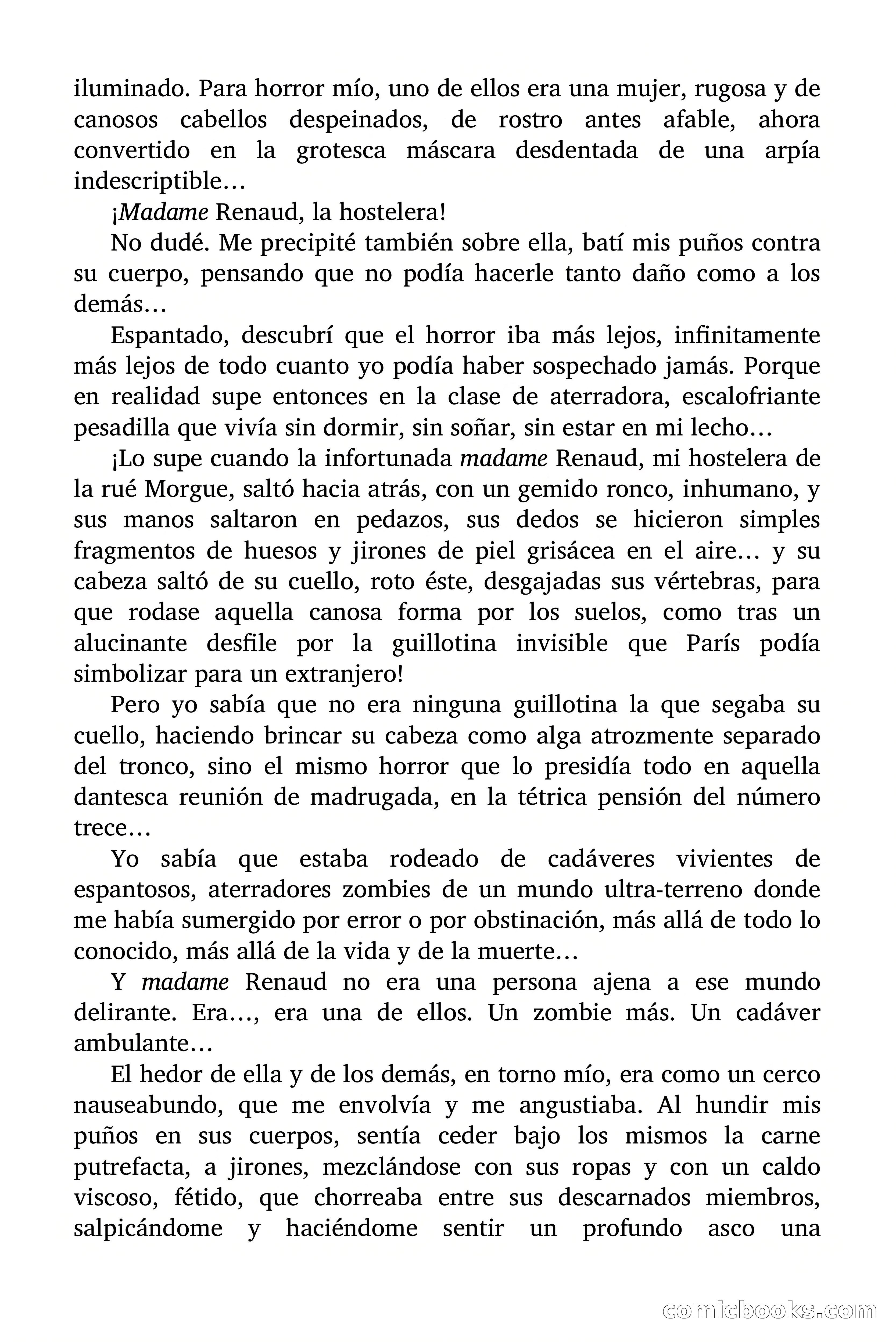 Selección Terror: Rue Morgue, 13 — page 41 of 91