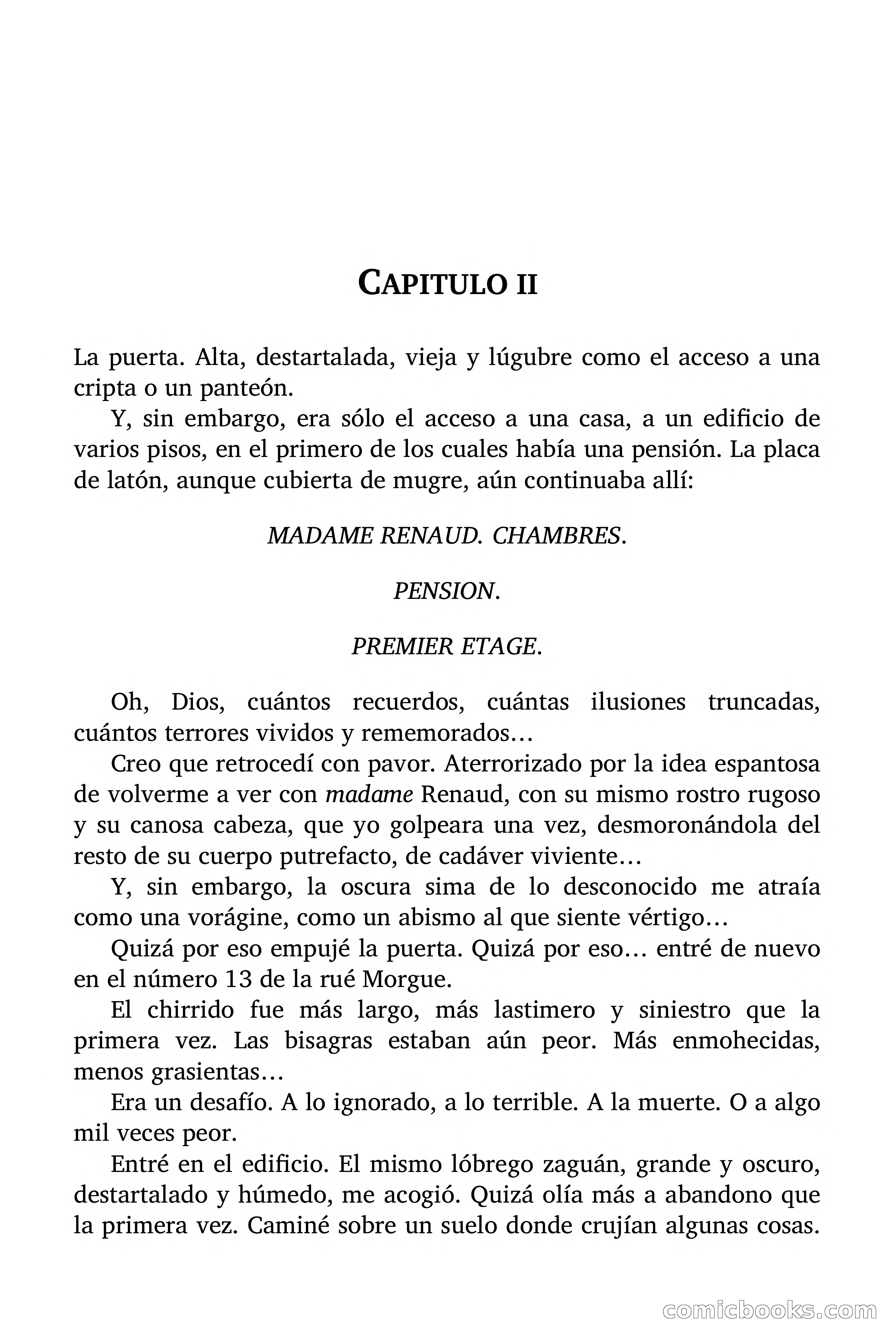 Selección Terror: Rue Morgue, 13 — page 72 of 91