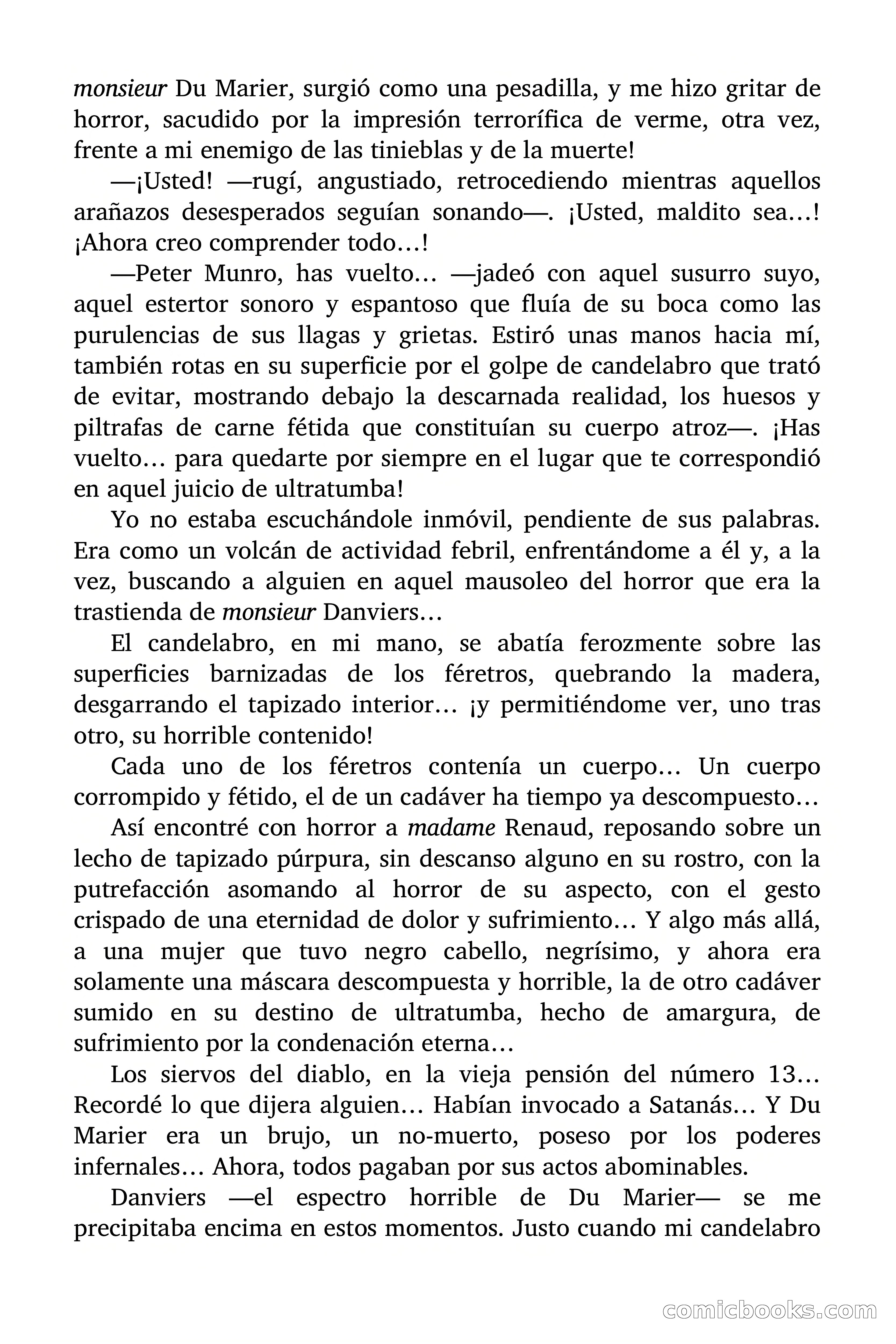 Selección Terror: Rue Morgue, 13 — page 85 of 91