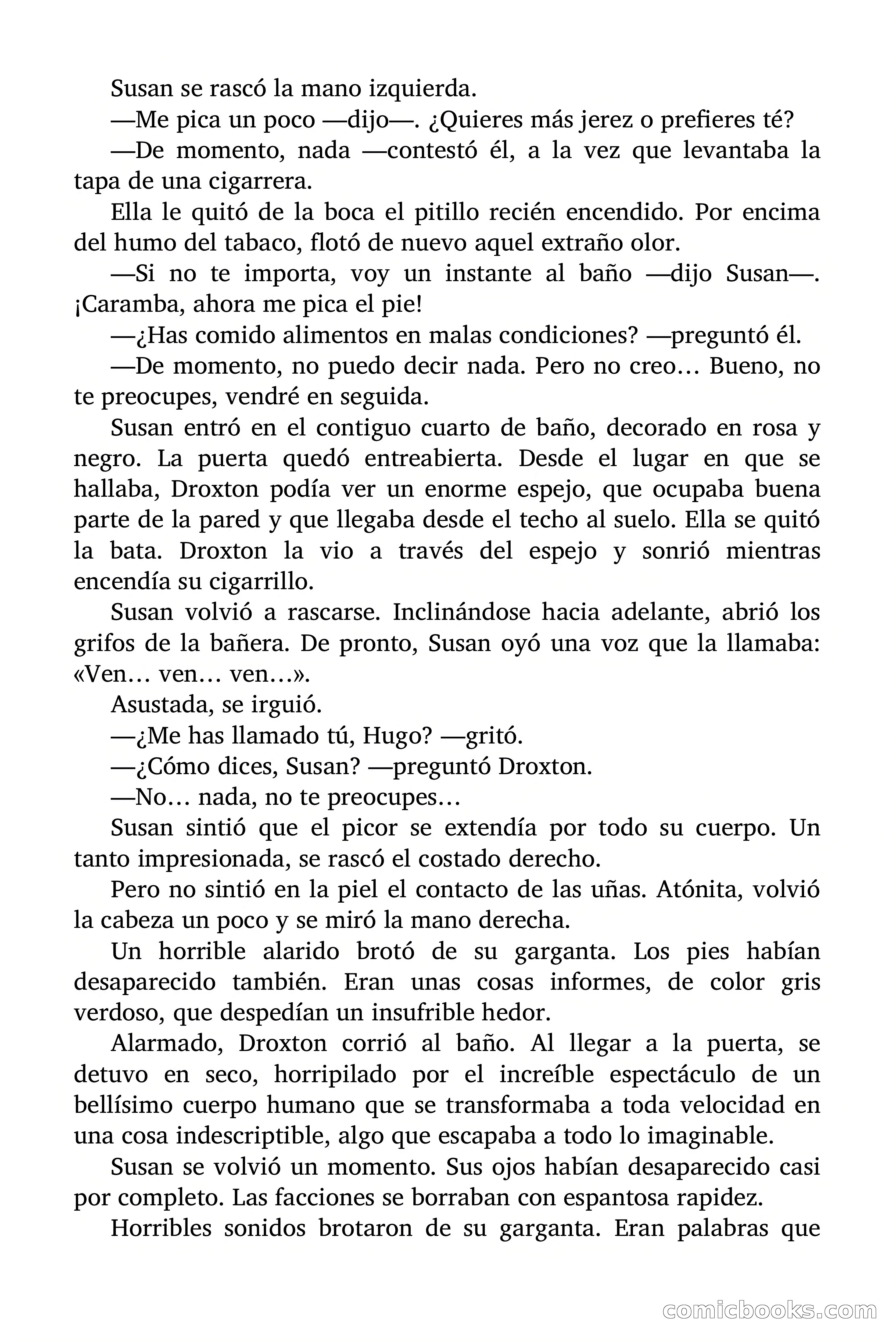 Selección Terror: Algo Horrible en la Ciénaga — page 22 of 89