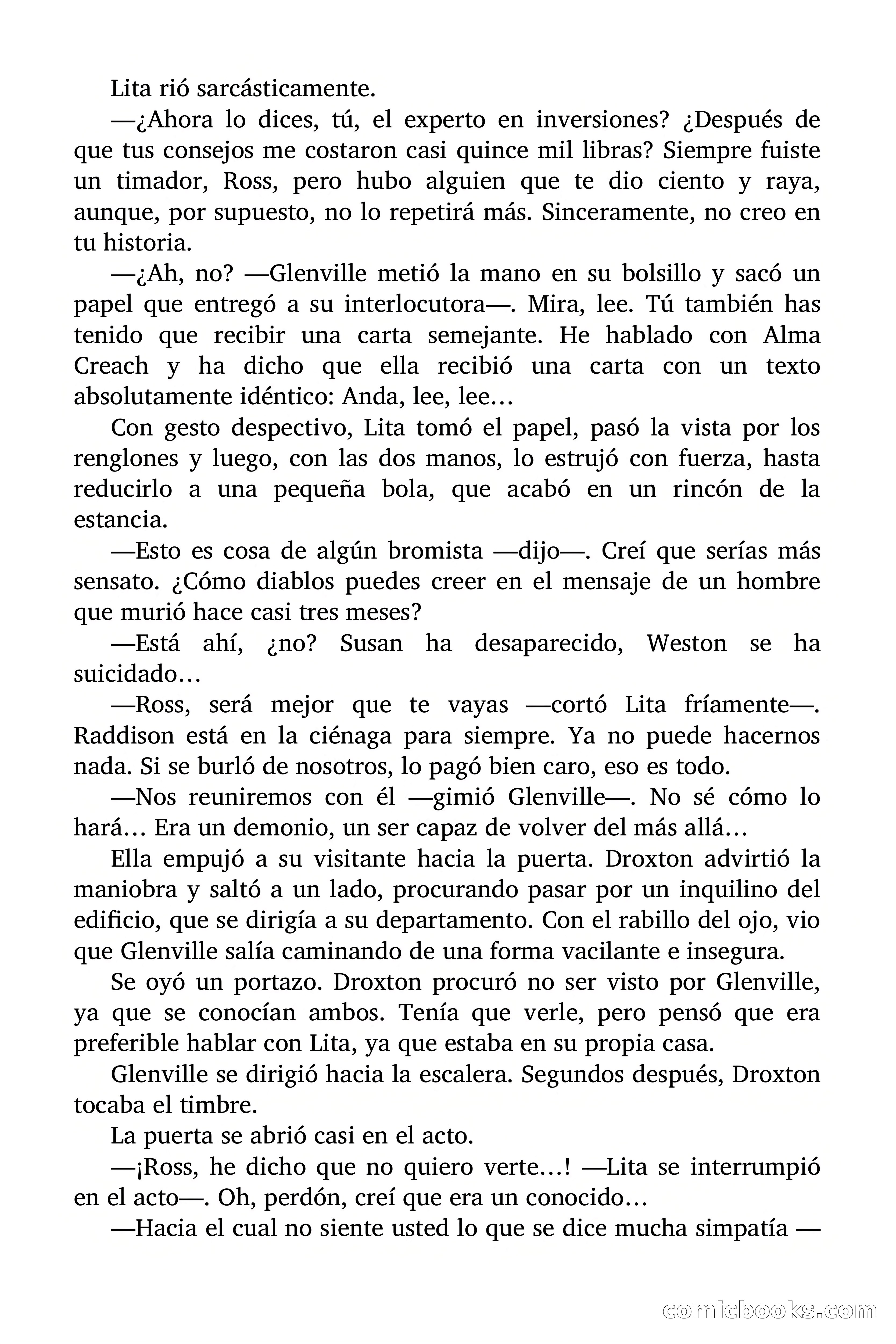 Selección Terror: Algo Horrible en la Ciénaga — page 34 of 89
