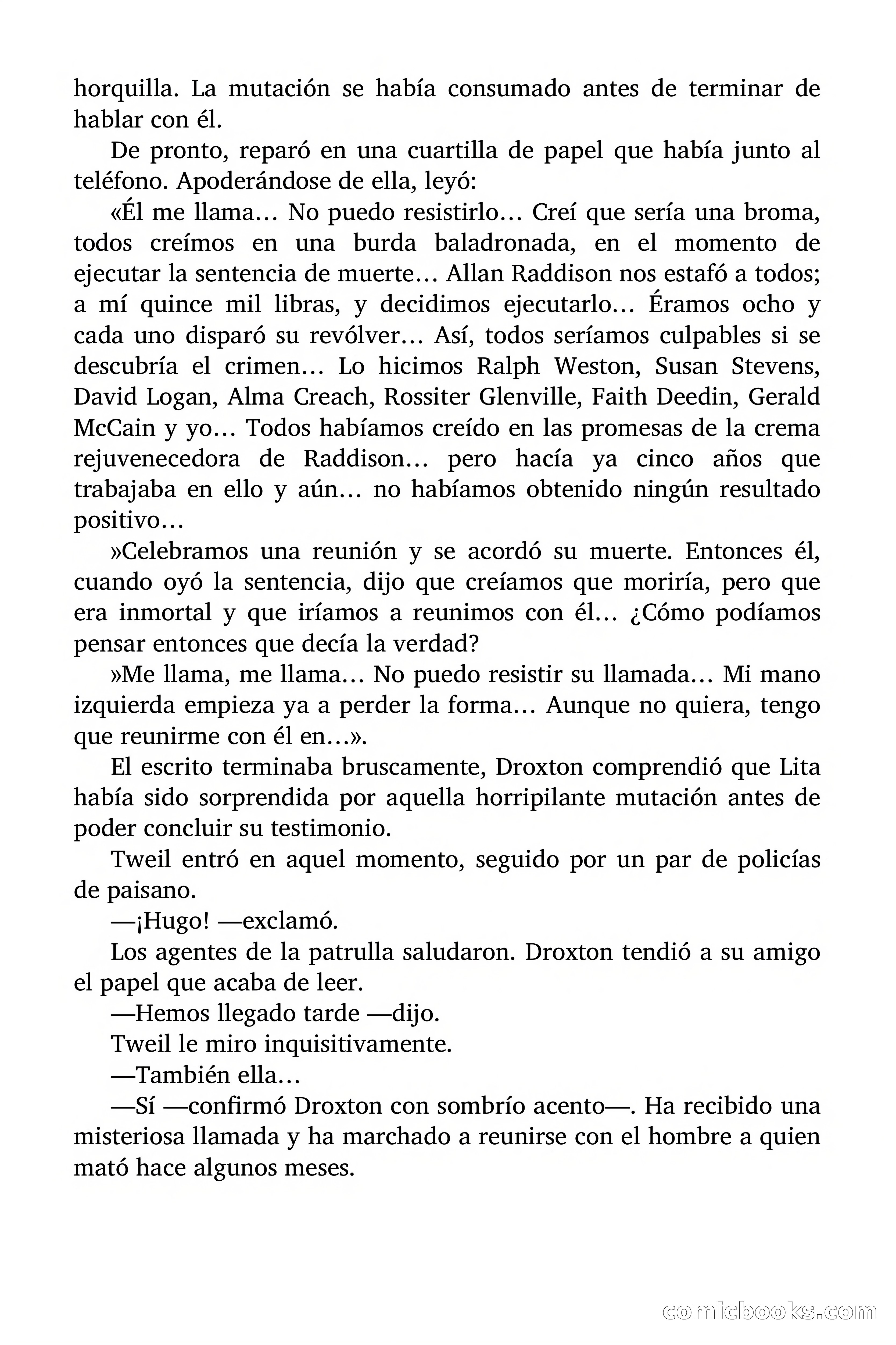 Selección Terror: Algo Horrible en la Ciénaga — page 46 of 89