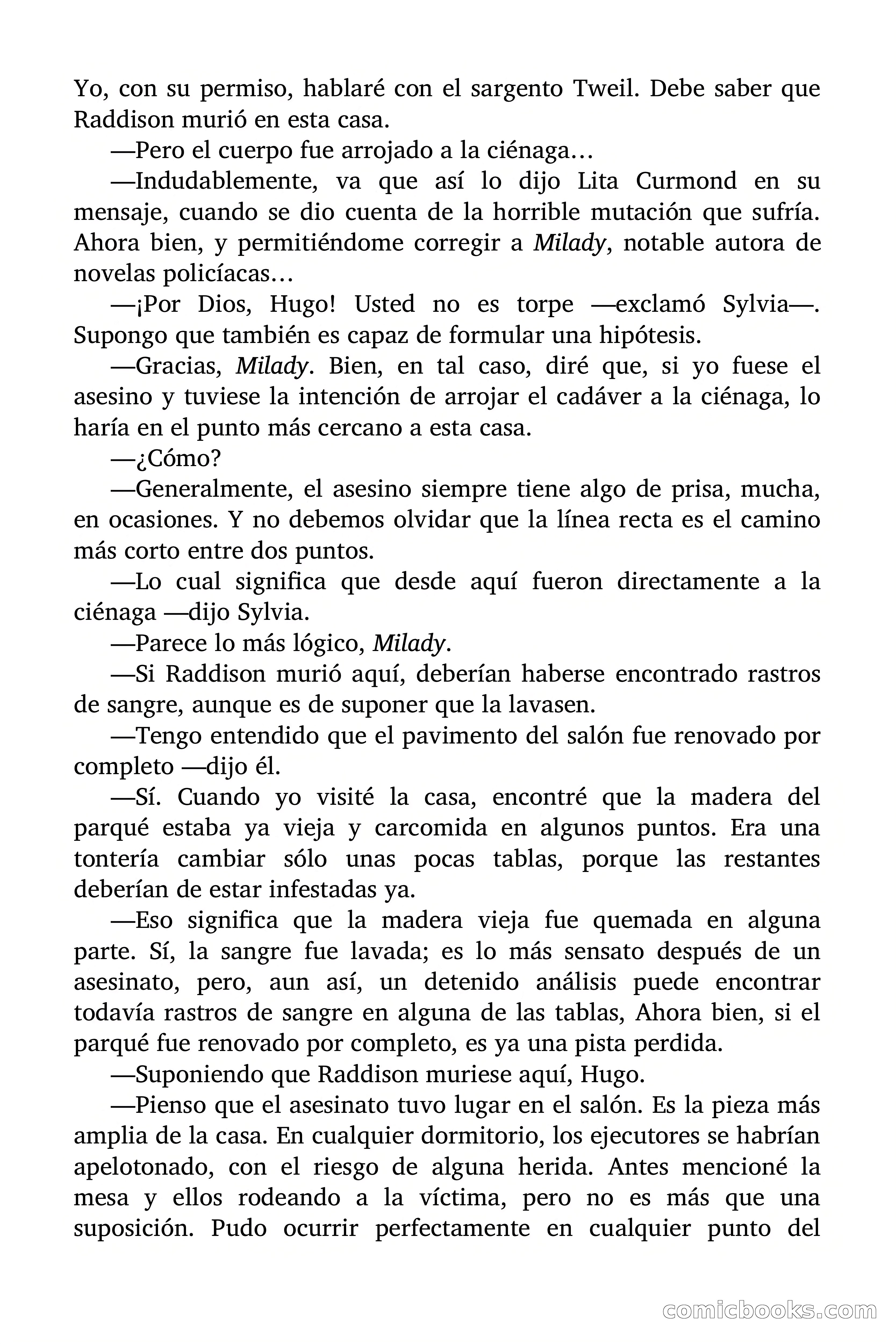 Selección Terror: Algo Horrible en la Ciénaga — page 58 of 89