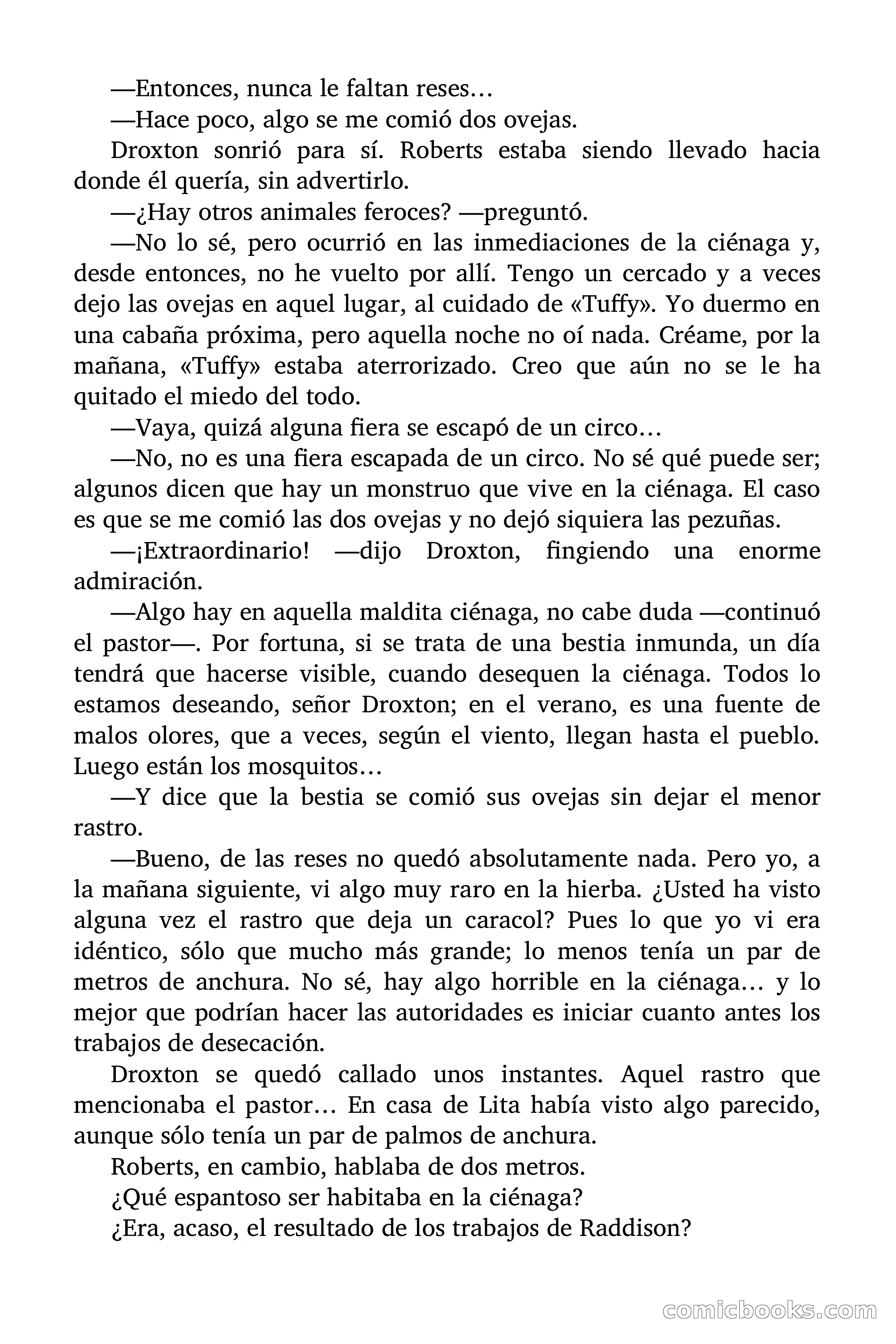 Selección Terror: Algo Horrible en la Ciénaga — page 62 of 89