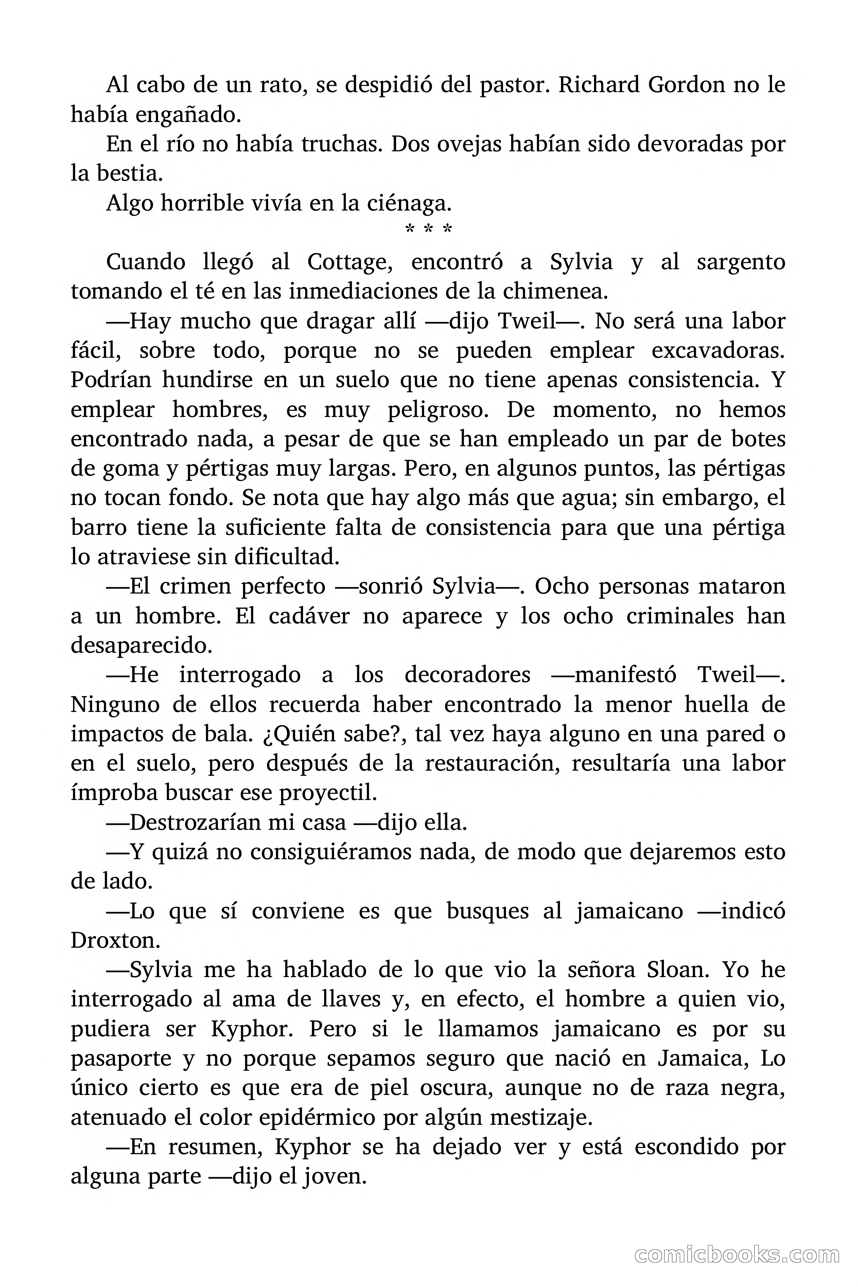 Selección Terror: Algo Horrible en la Ciénaga — page 63 of 89