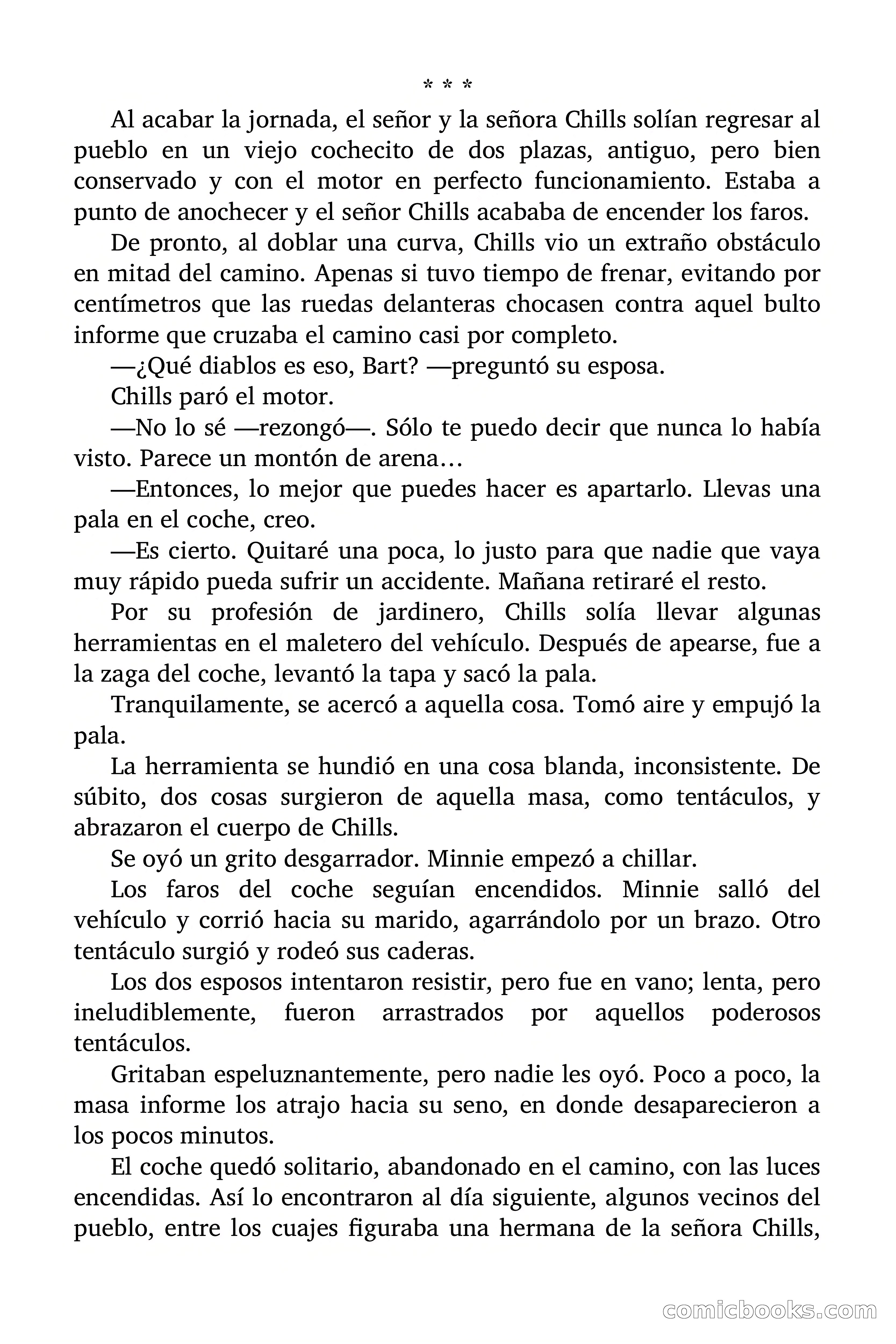 Selección Terror: Algo Horrible en la Ciénaga — page 66 of 89