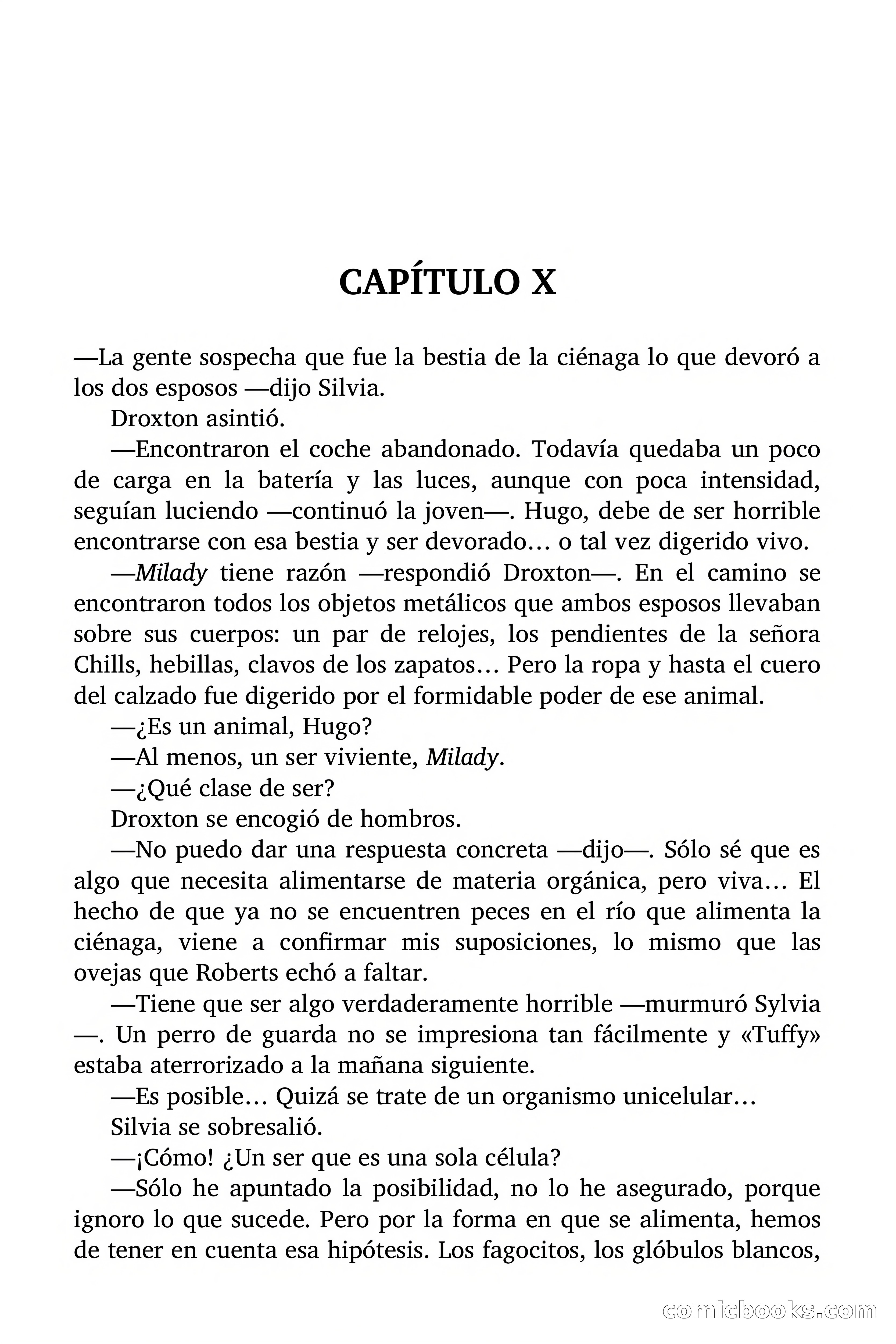 Selección Terror: Algo Horrible en la Ciénaga — page 68 of 89