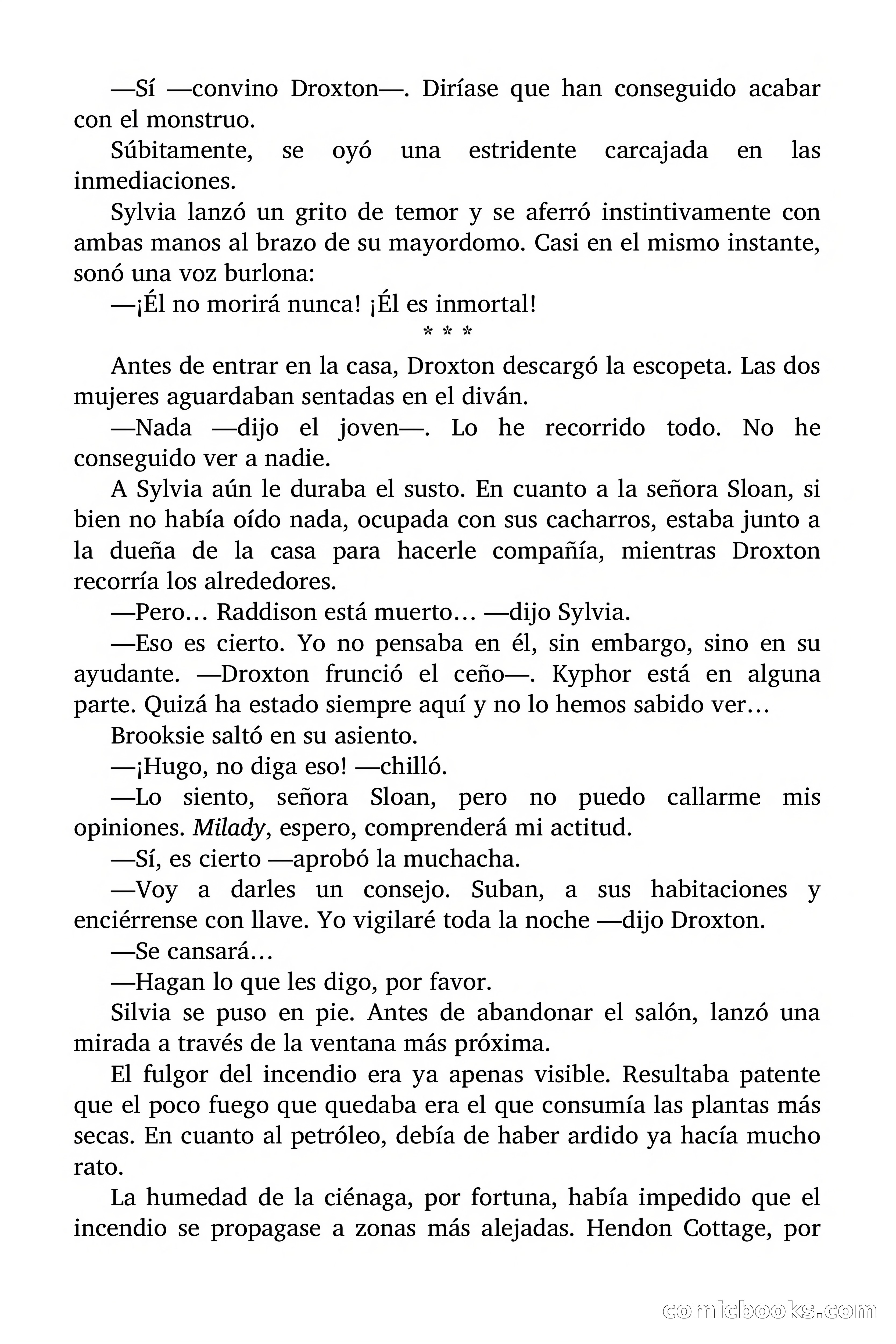 Selección Terror: Algo Horrible en la Ciénaga — page 71 of 89