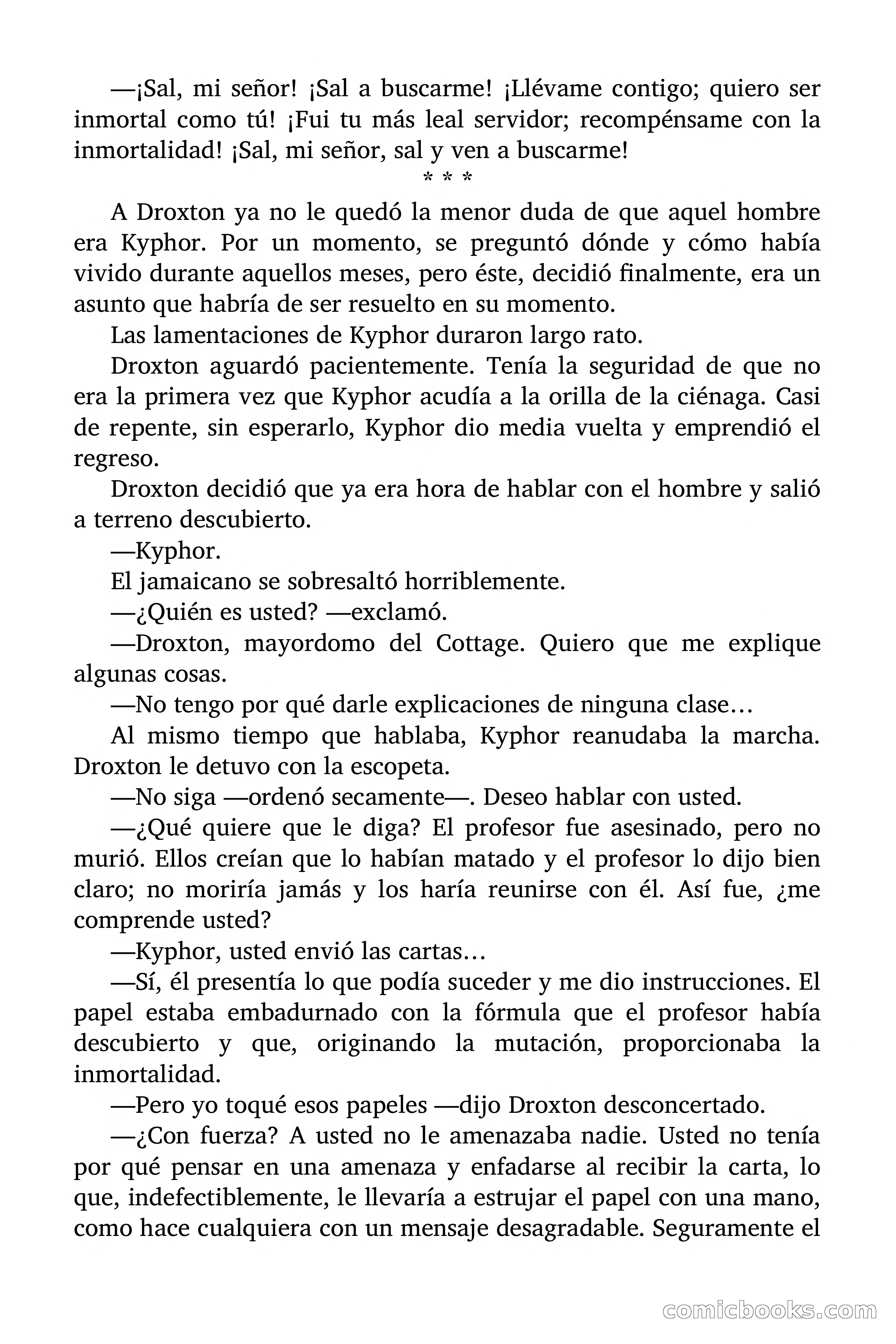 Selección Terror: Algo Horrible en la Ciénaga — page 73 of 89