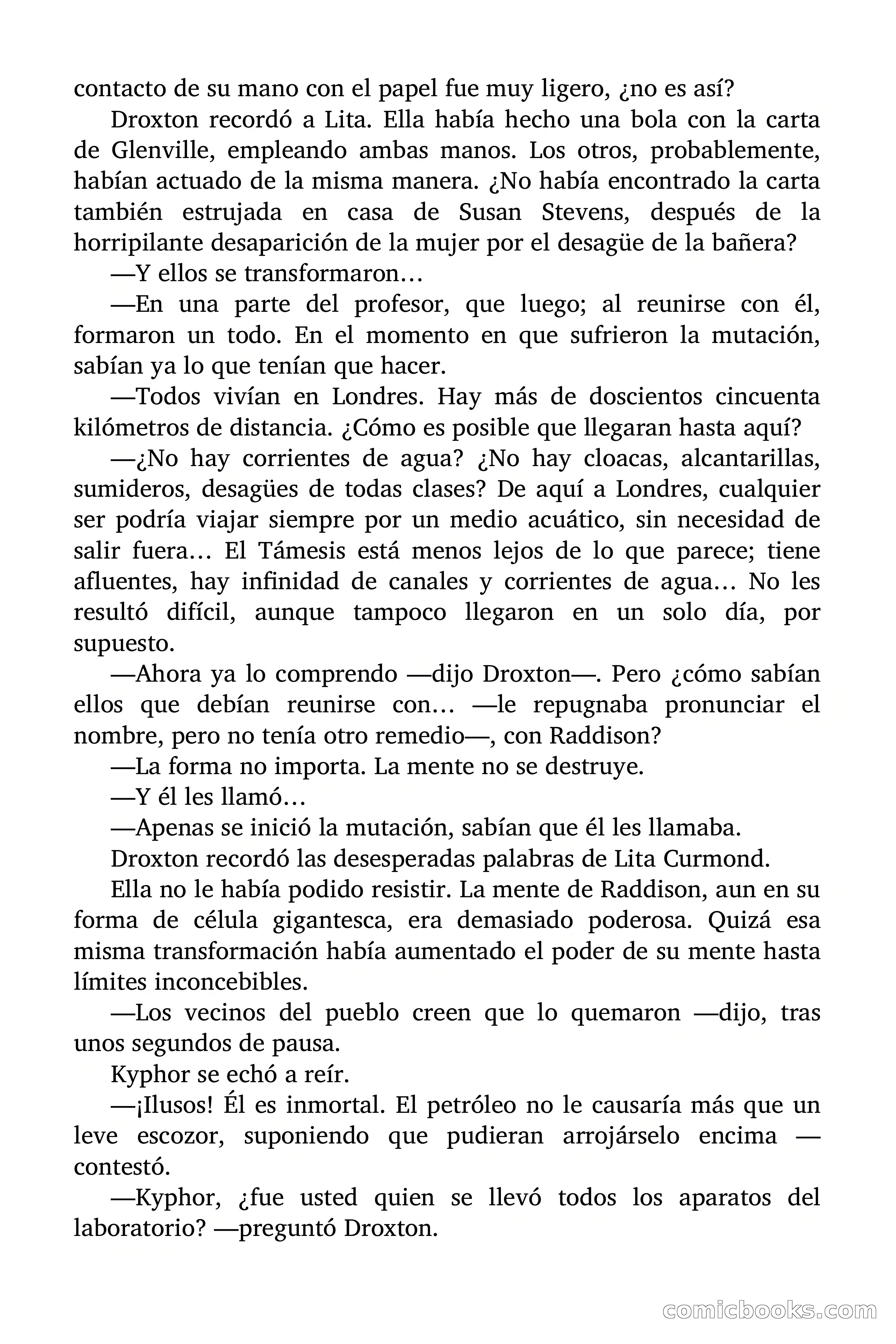 Selección Terror: Algo Horrible en la Ciénaga — page 74 of 89