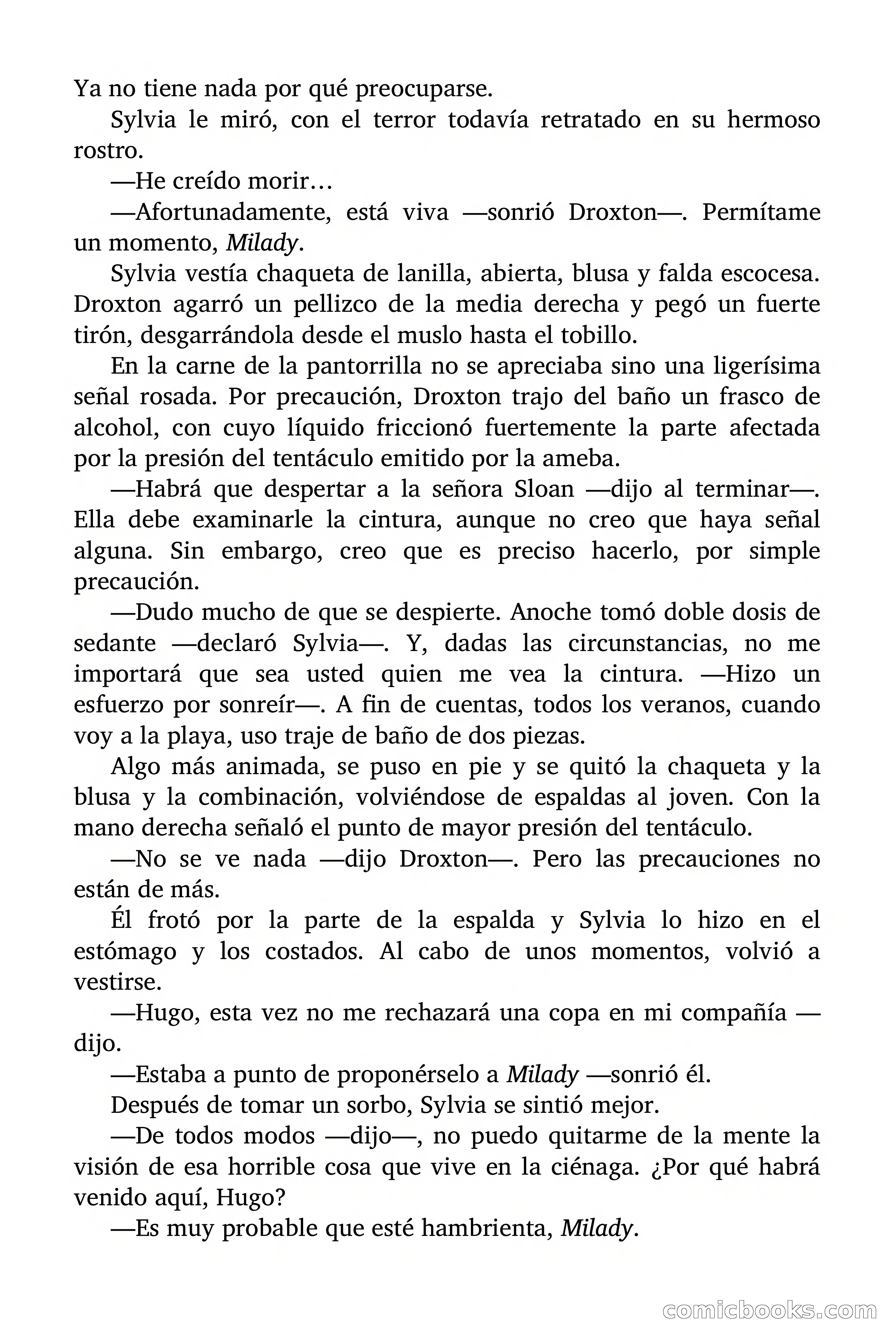 Selección Terror: Algo Horrible en la Ciénaga — page 80 of 89