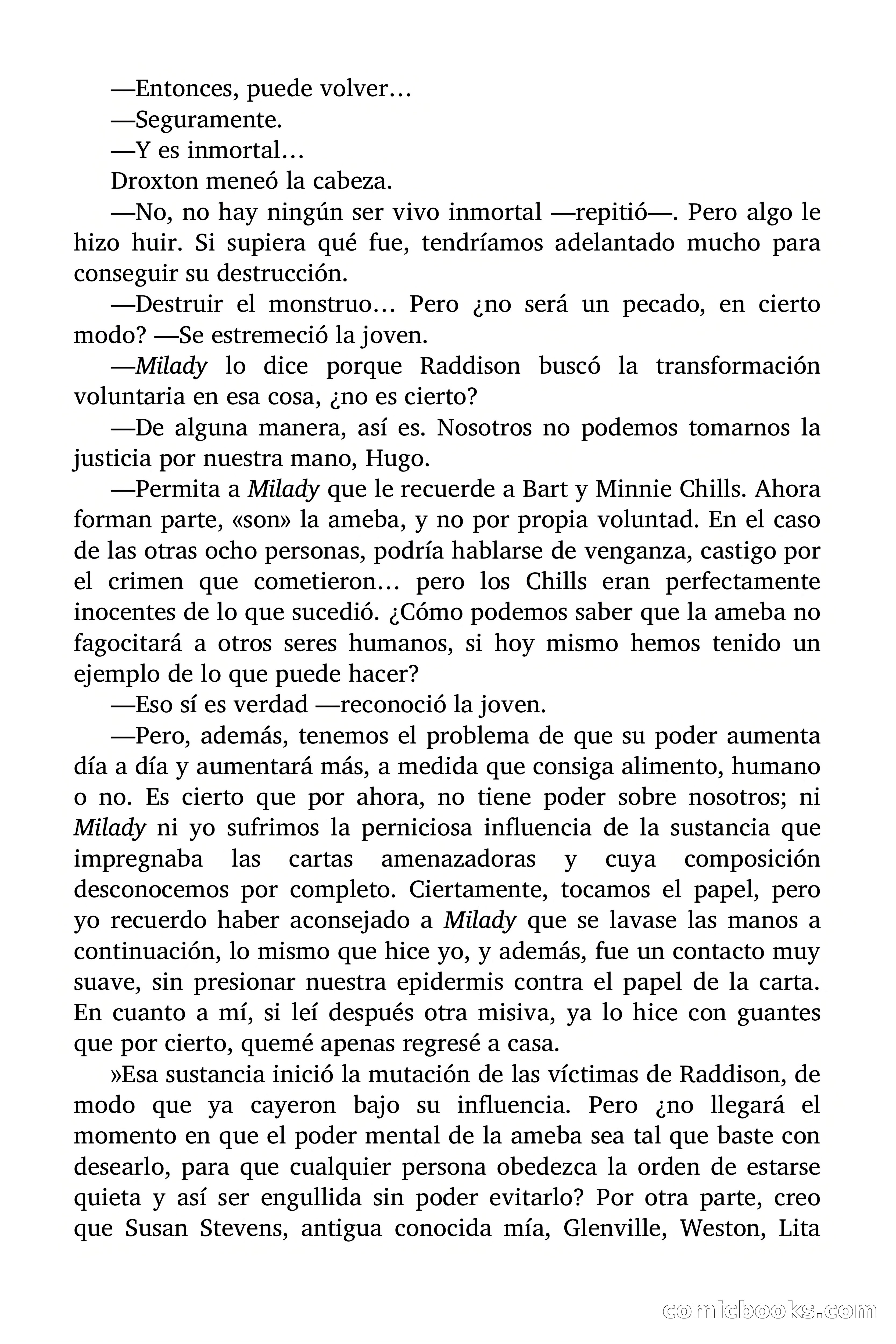 Selección Terror: Algo Horrible en la Ciénaga — page 81 of 89
