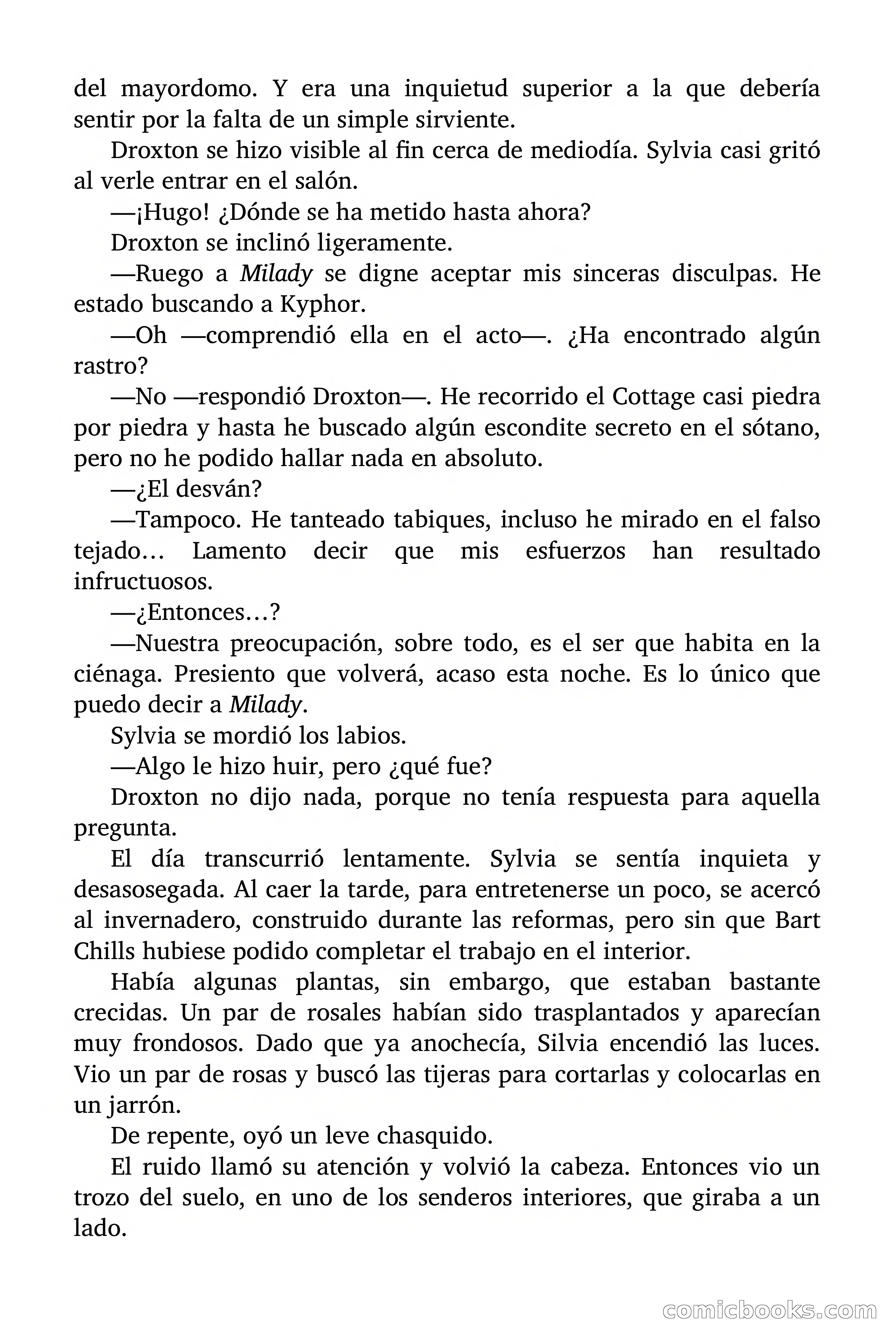 Selección Terror: Algo Horrible en la Ciénaga — page 84 of 89