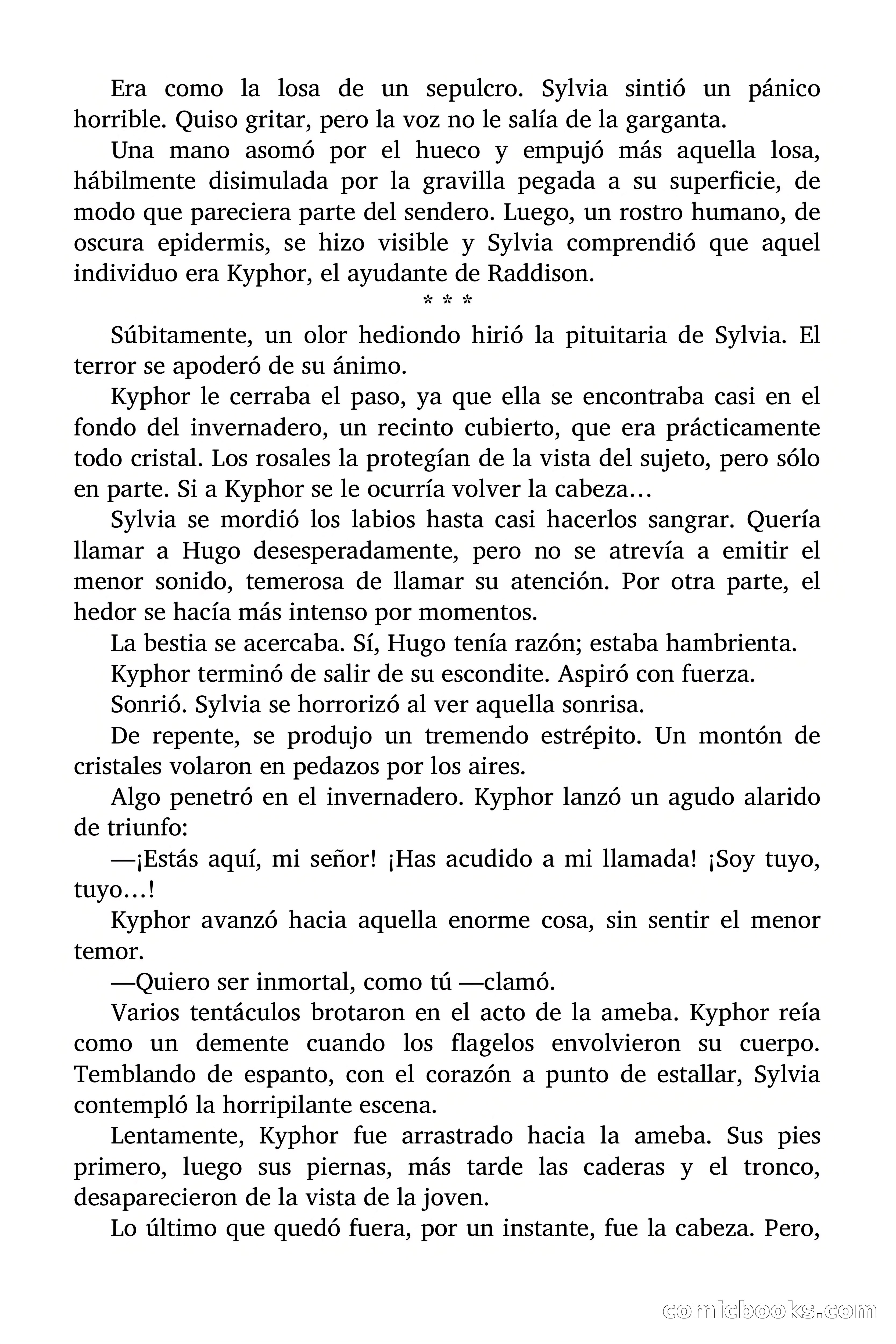 Selección Terror: Algo Horrible en la Ciénaga — page 85 of 89