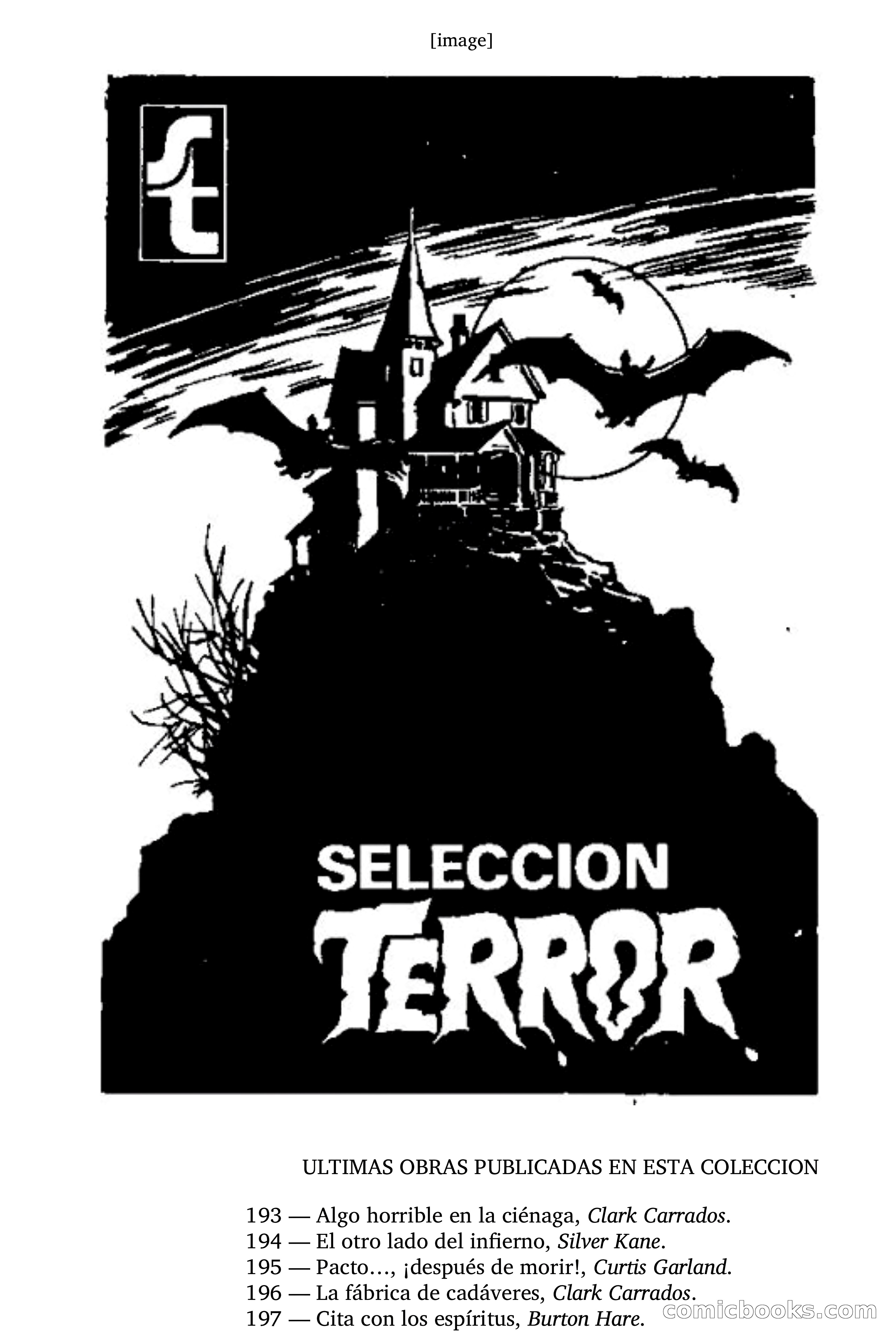 Selección Terror: El Diabólico Doctor Zaroff — page 2 of 69