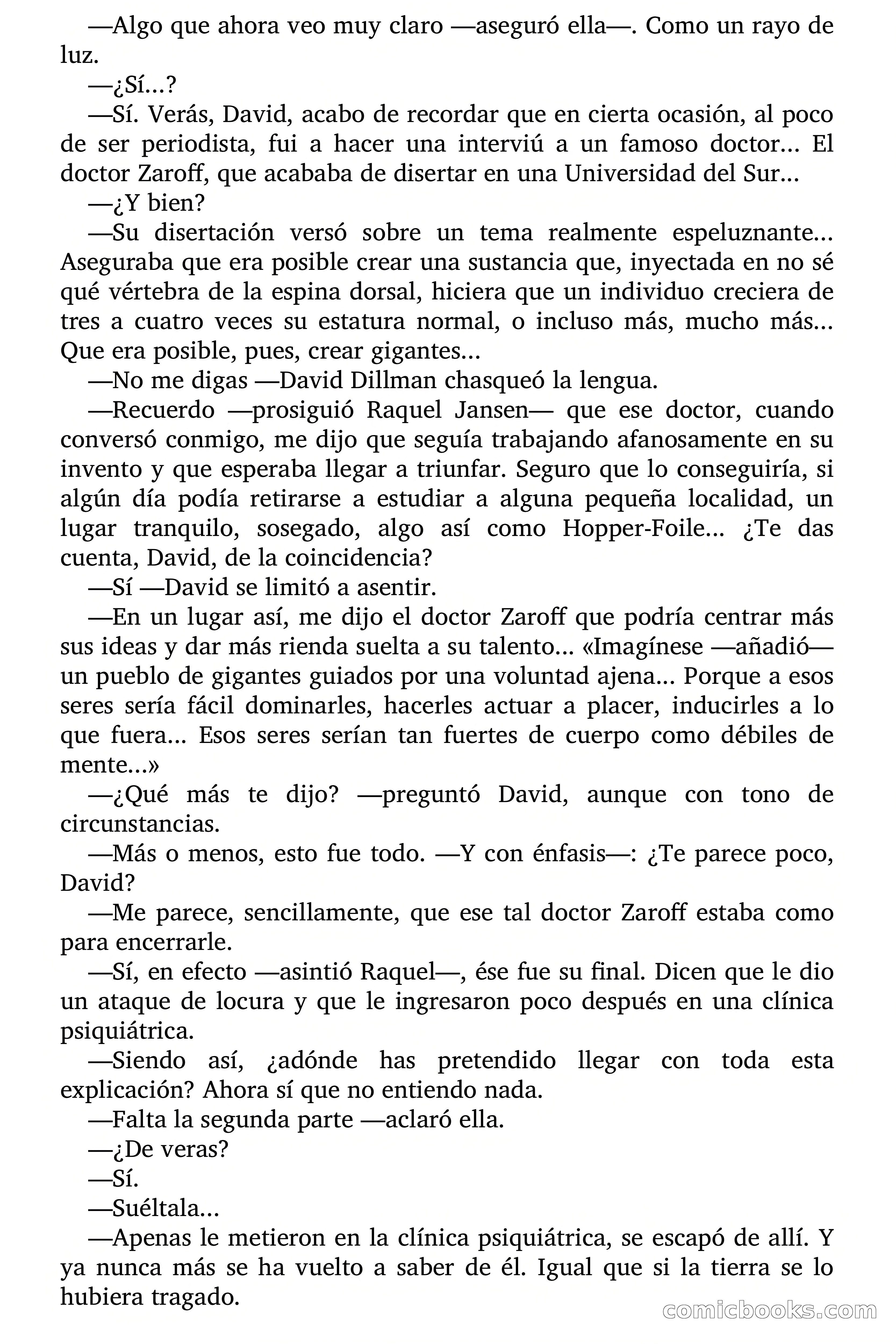 Selección Terror: El Diabólico Doctor Zaroff — page 19 of 69