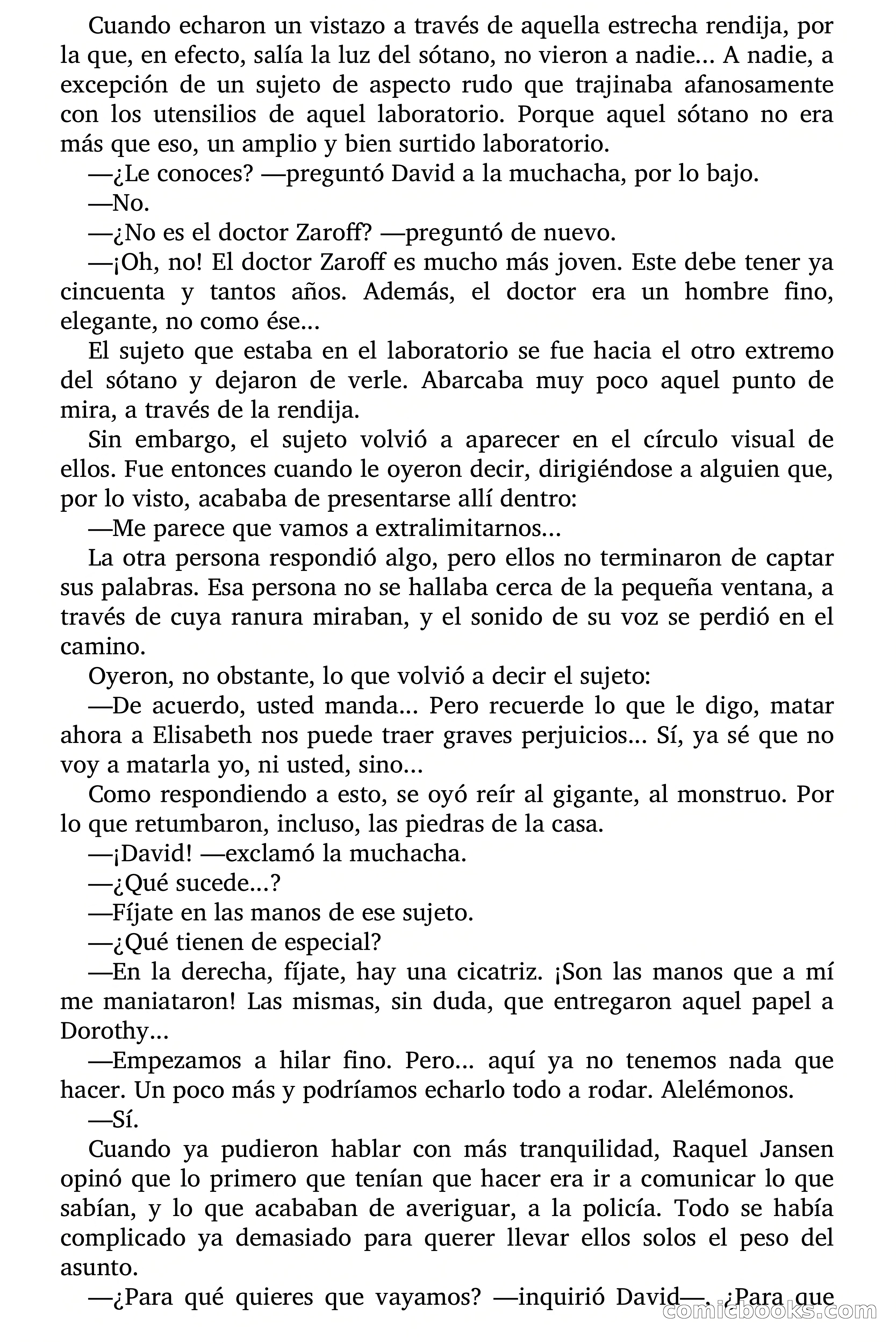Selección Terror: El Diabólico Doctor Zaroff — page 42 of 69