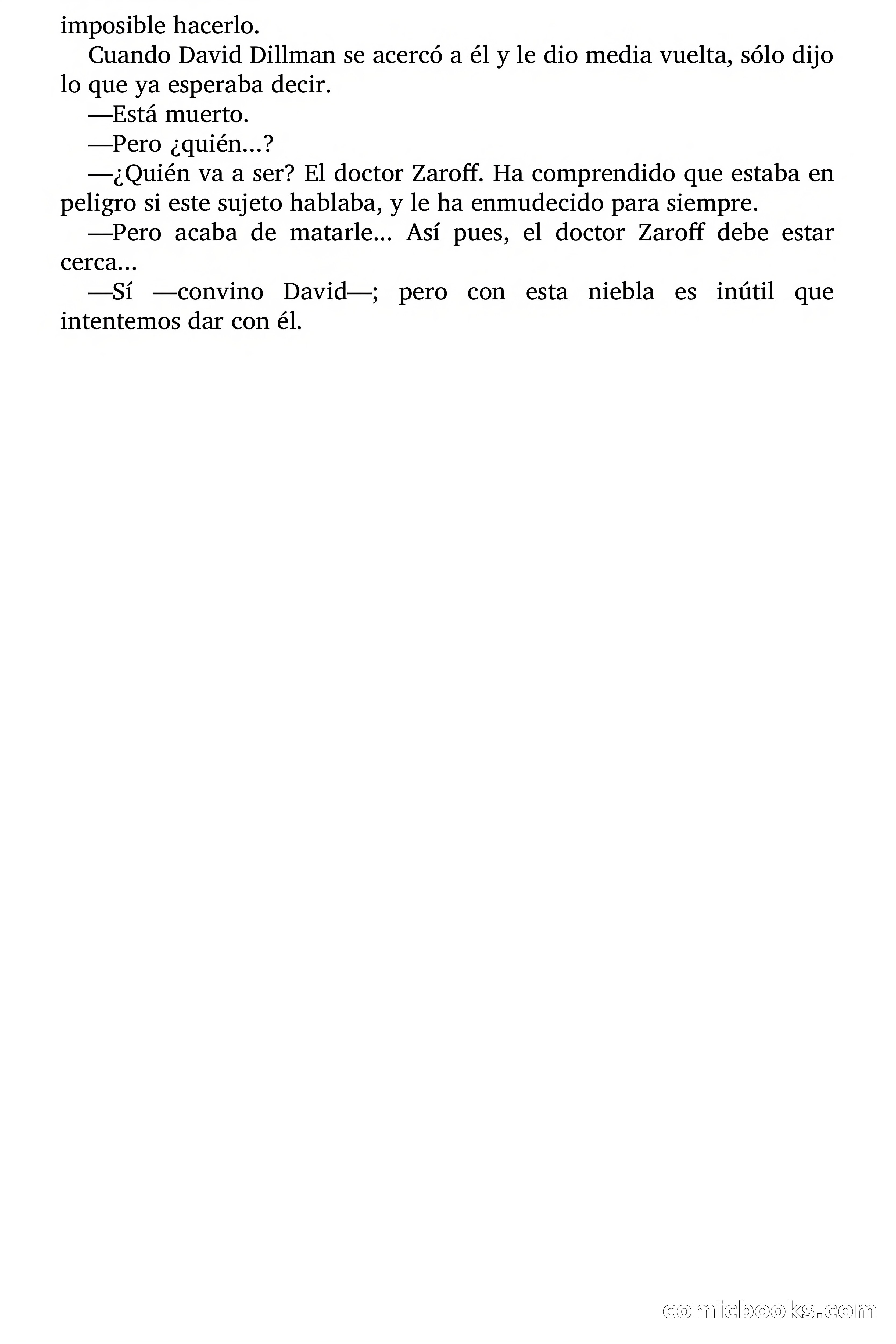 Selección Terror: El Diabólico Doctor Zaroff — page 53 of 69