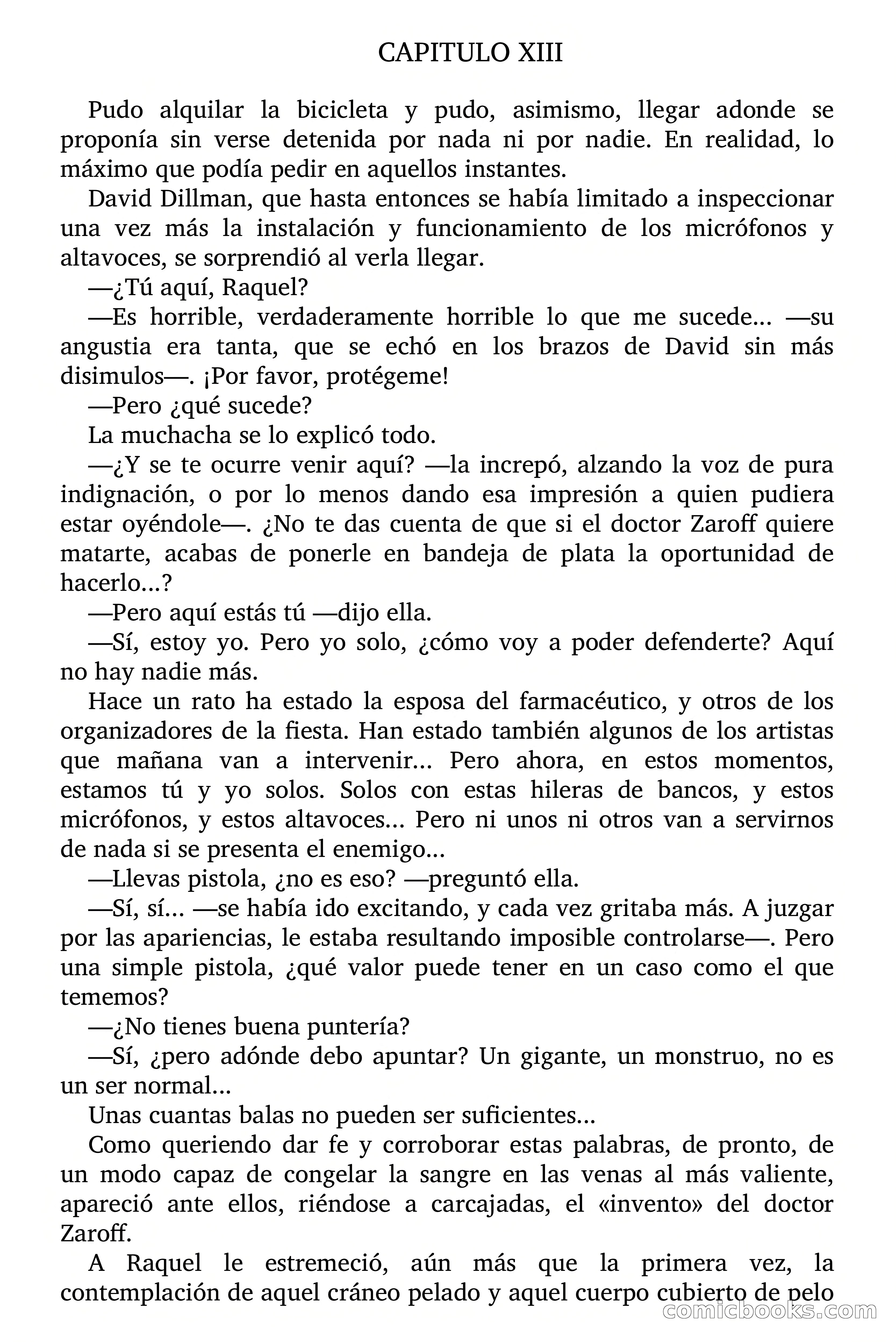 Selección Terror: El Diabólico Doctor Zaroff — page 61 of 69