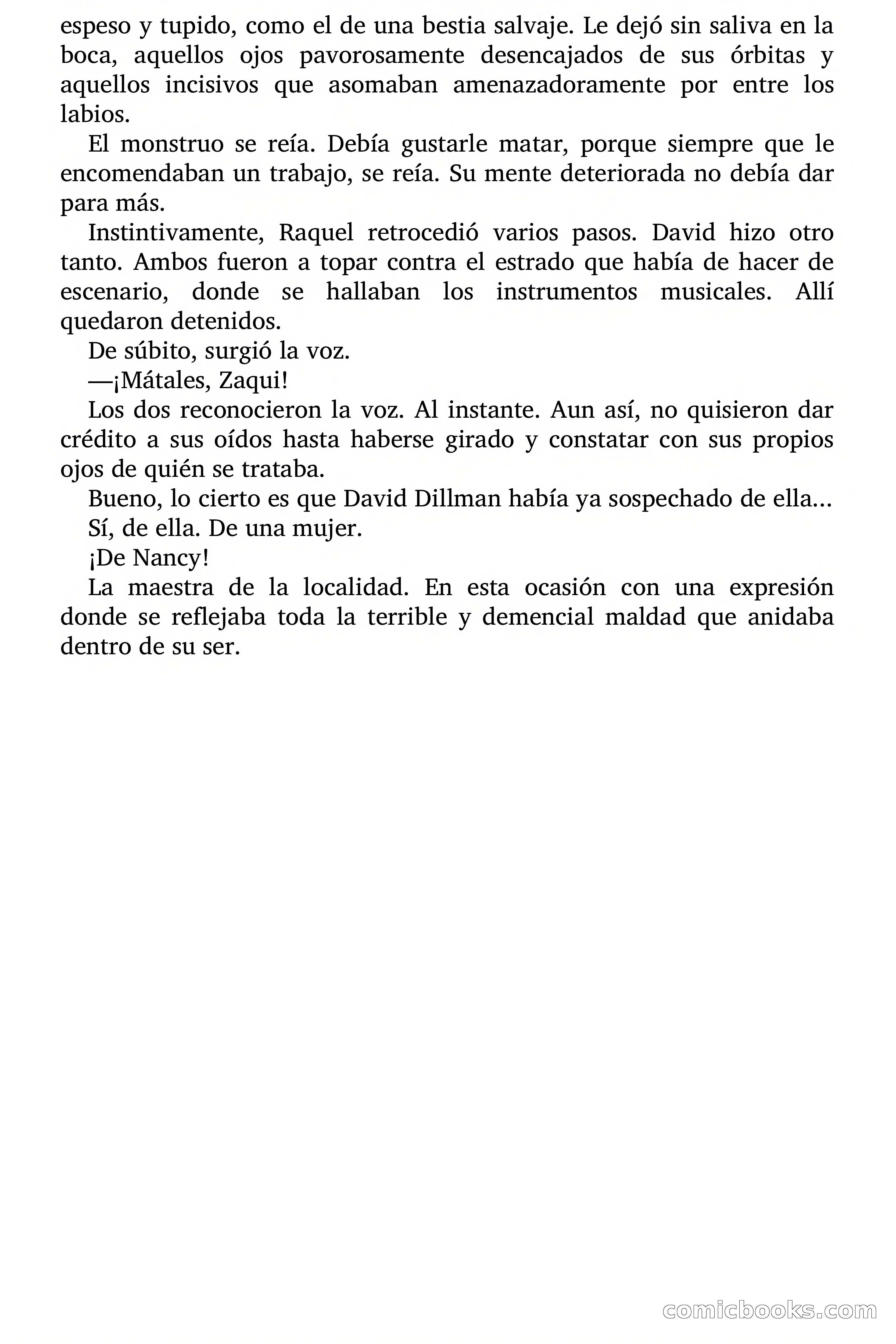 Selección Terror: El Diabólico Doctor Zaroff — page 62 of 69