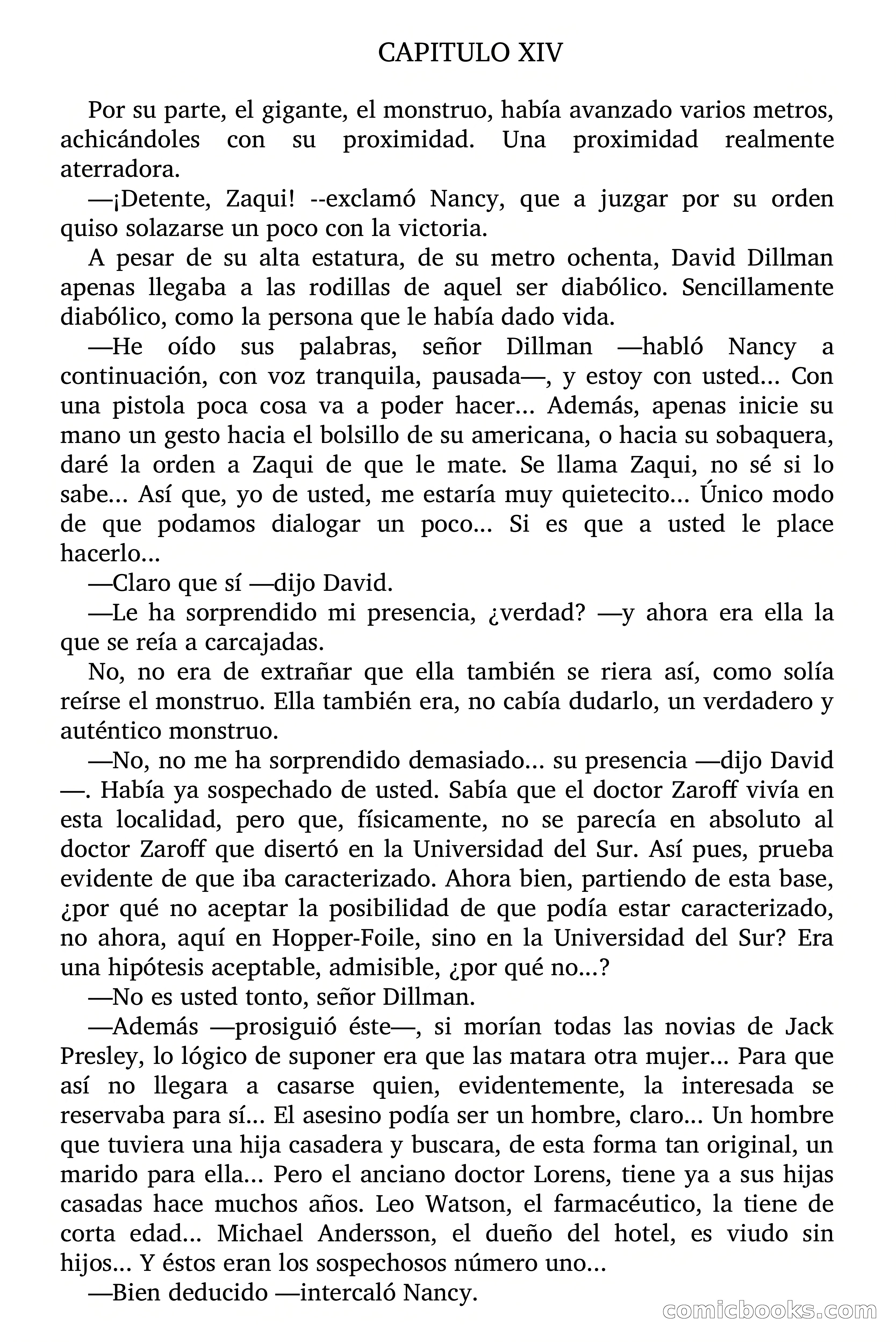 Selección Terror: El Diabólico Doctor Zaroff — page 63 of 69