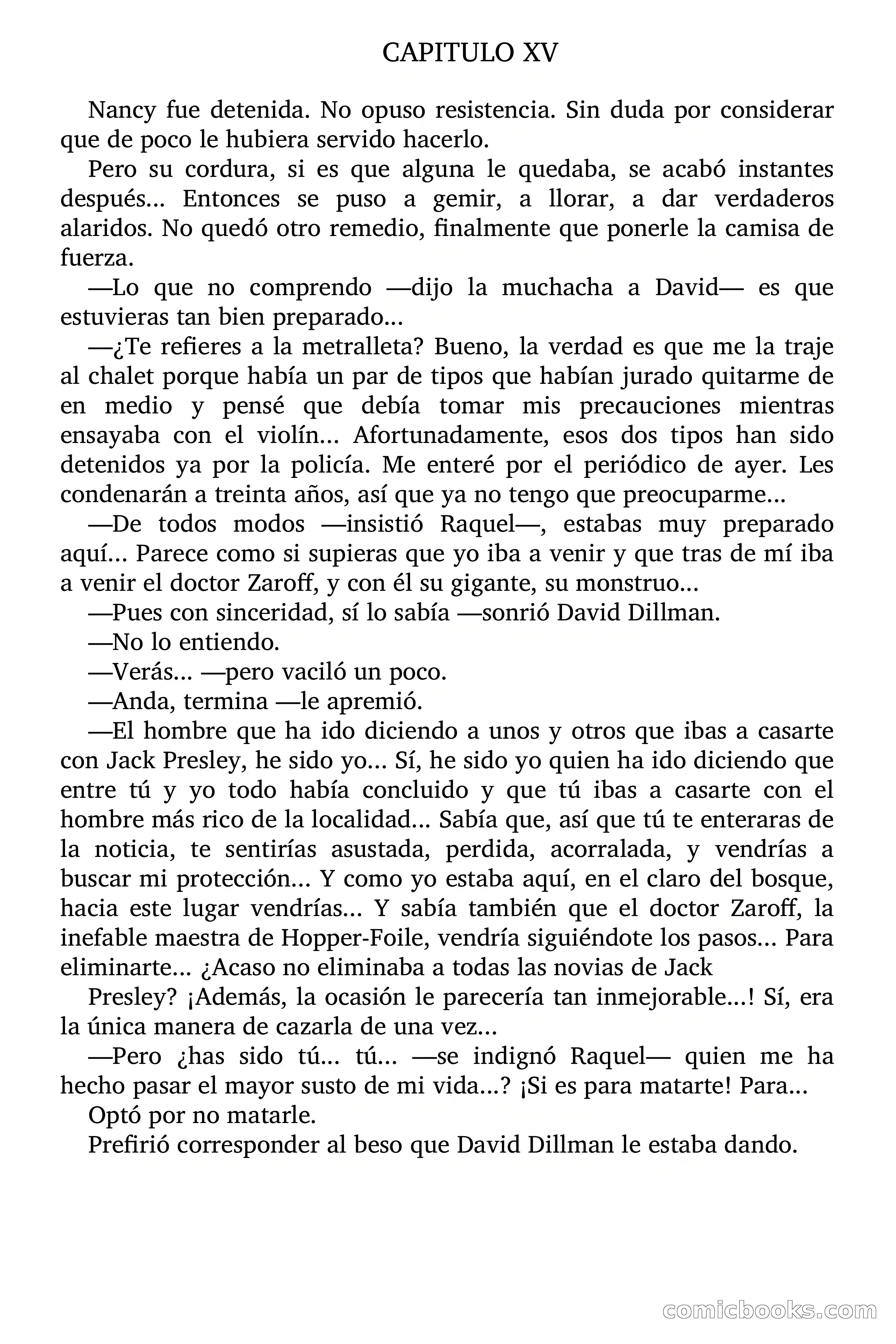 Selección Terror: El Diabólico Doctor Zaroff — page 68 of 69
