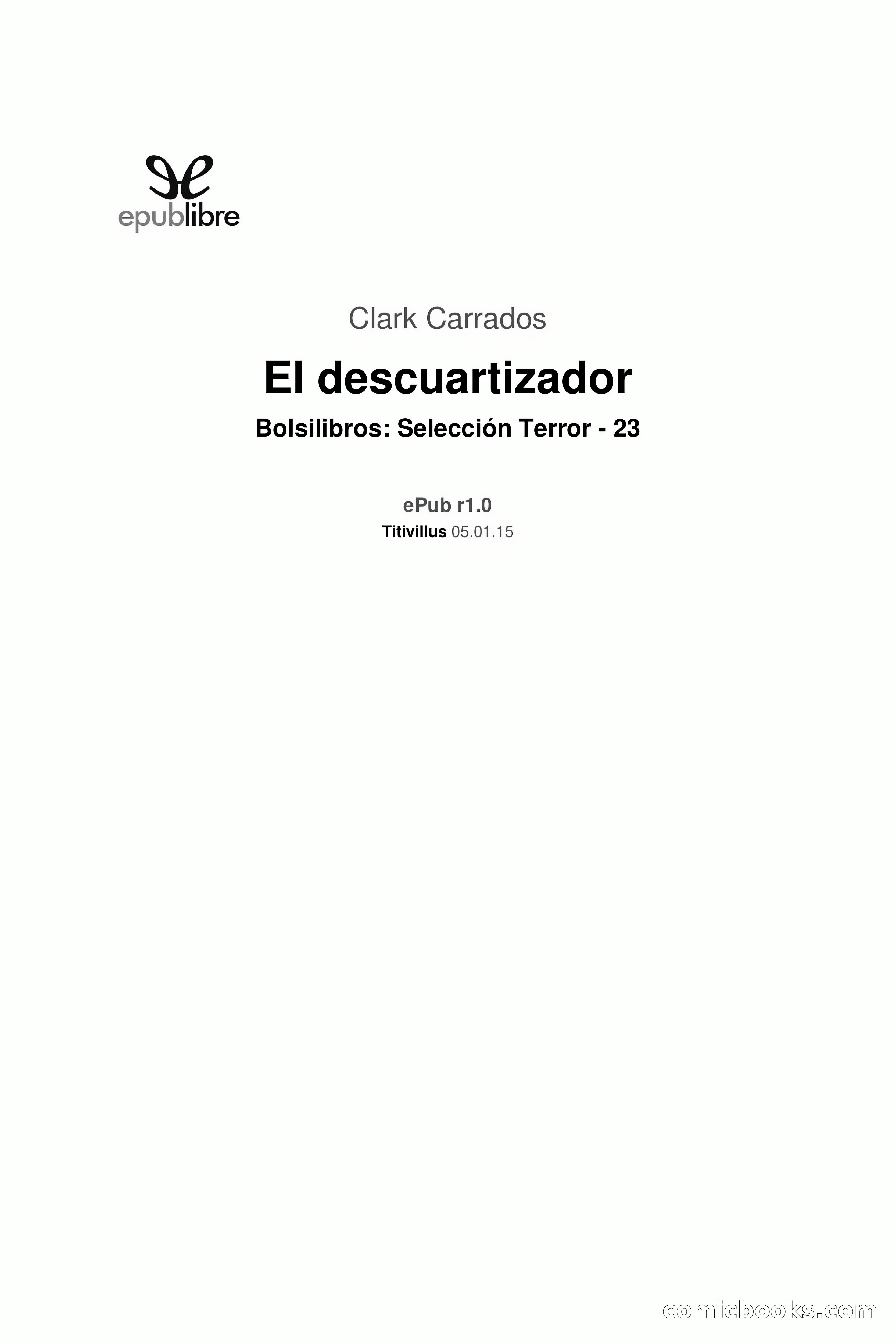 Selección Terror: El Descuartizador — page 3 of 102