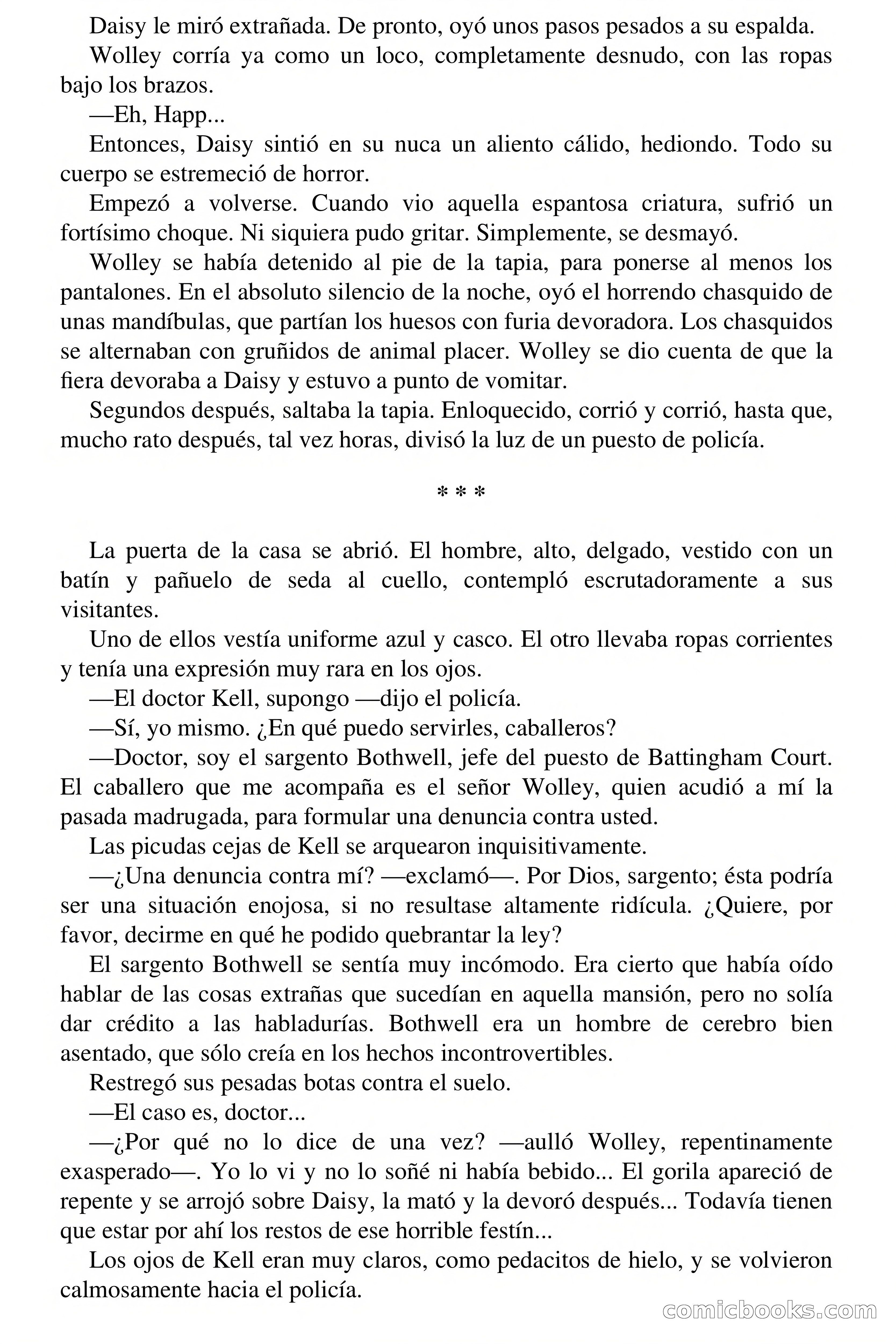 Selección Terror: El Diabólico Doctor Kell — page 8 of 74