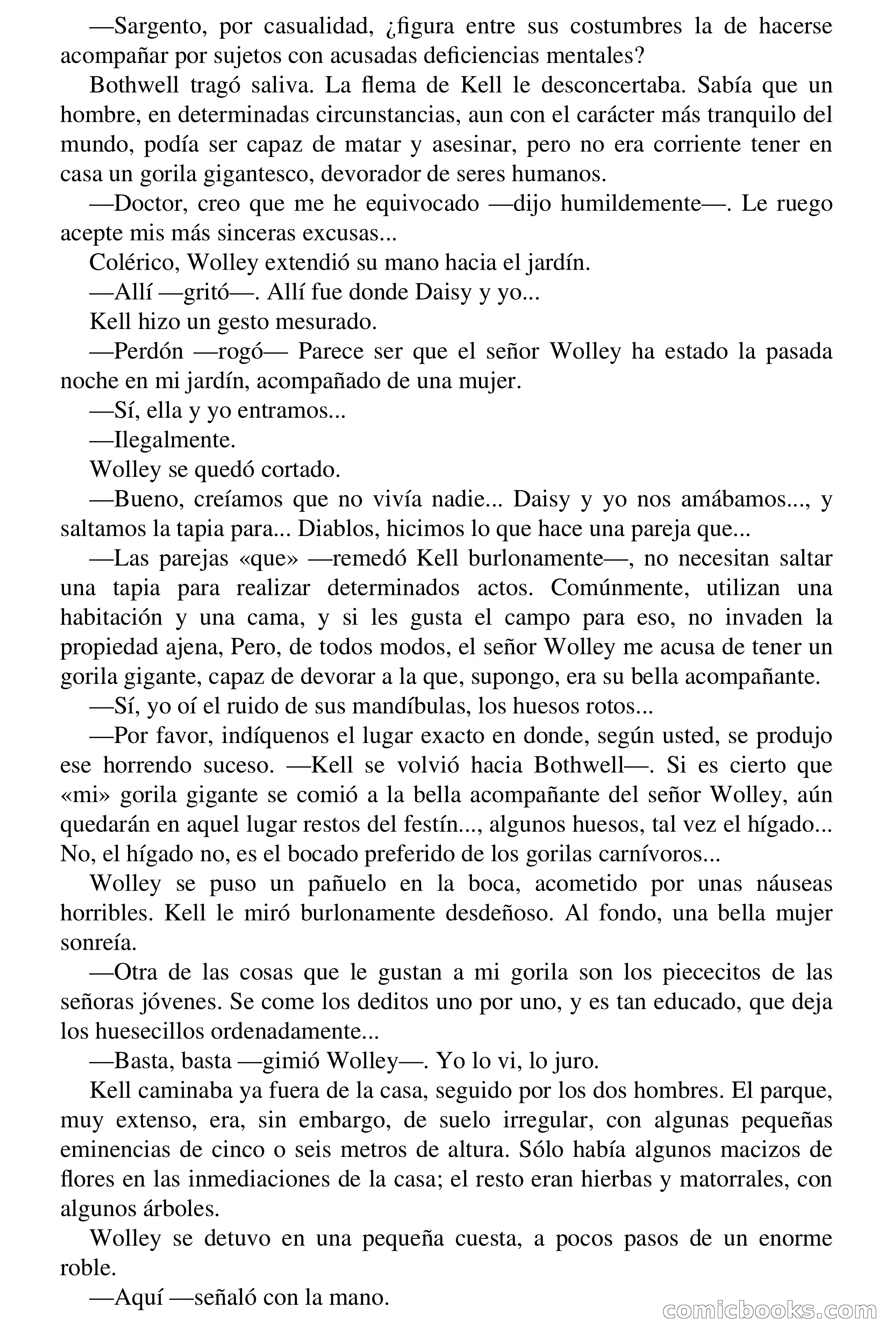 Selección Terror: El Diabólico Doctor Kell — page 9 of 74