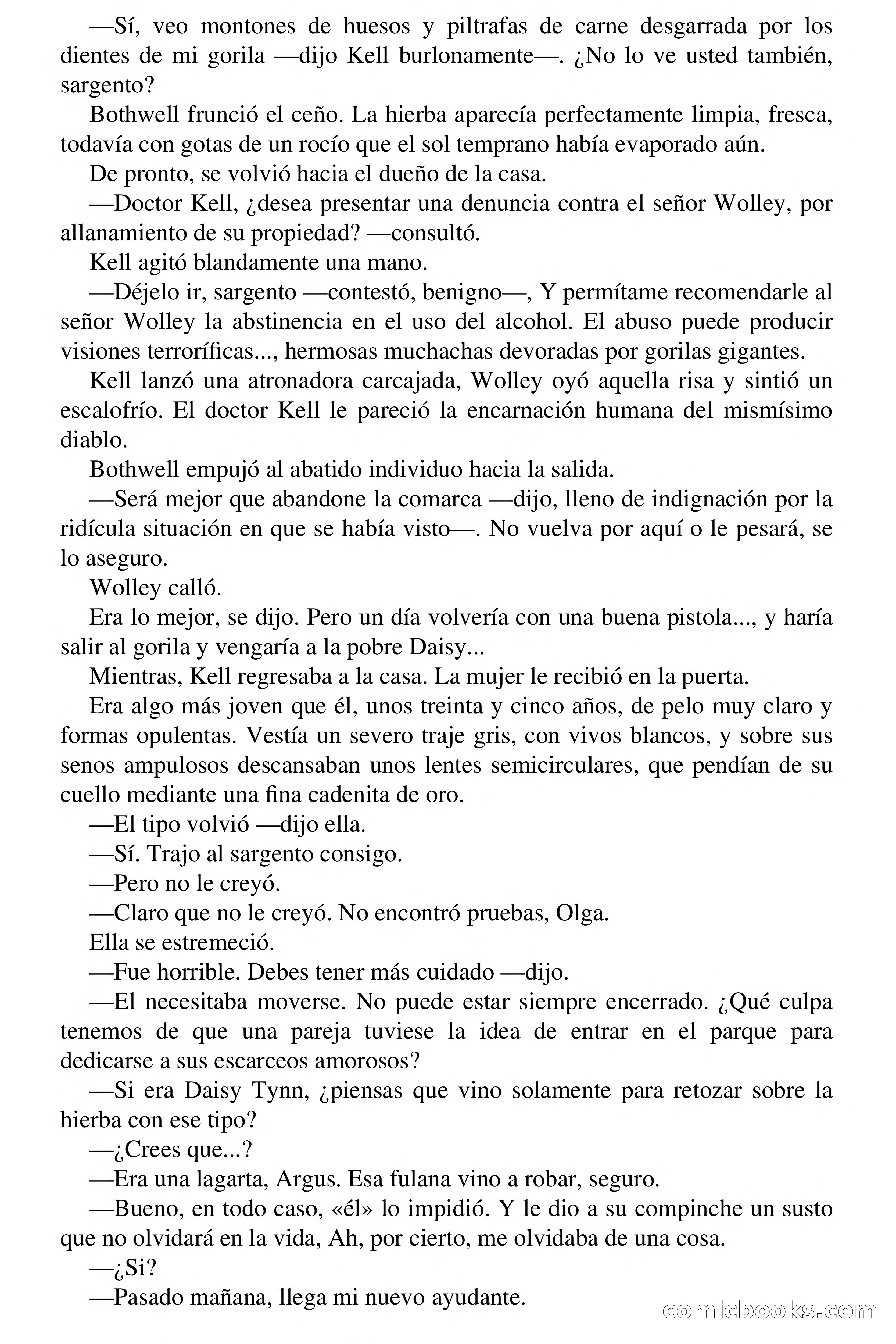 Selección Terror: El Diabólico Doctor Kell — page 10 of 74