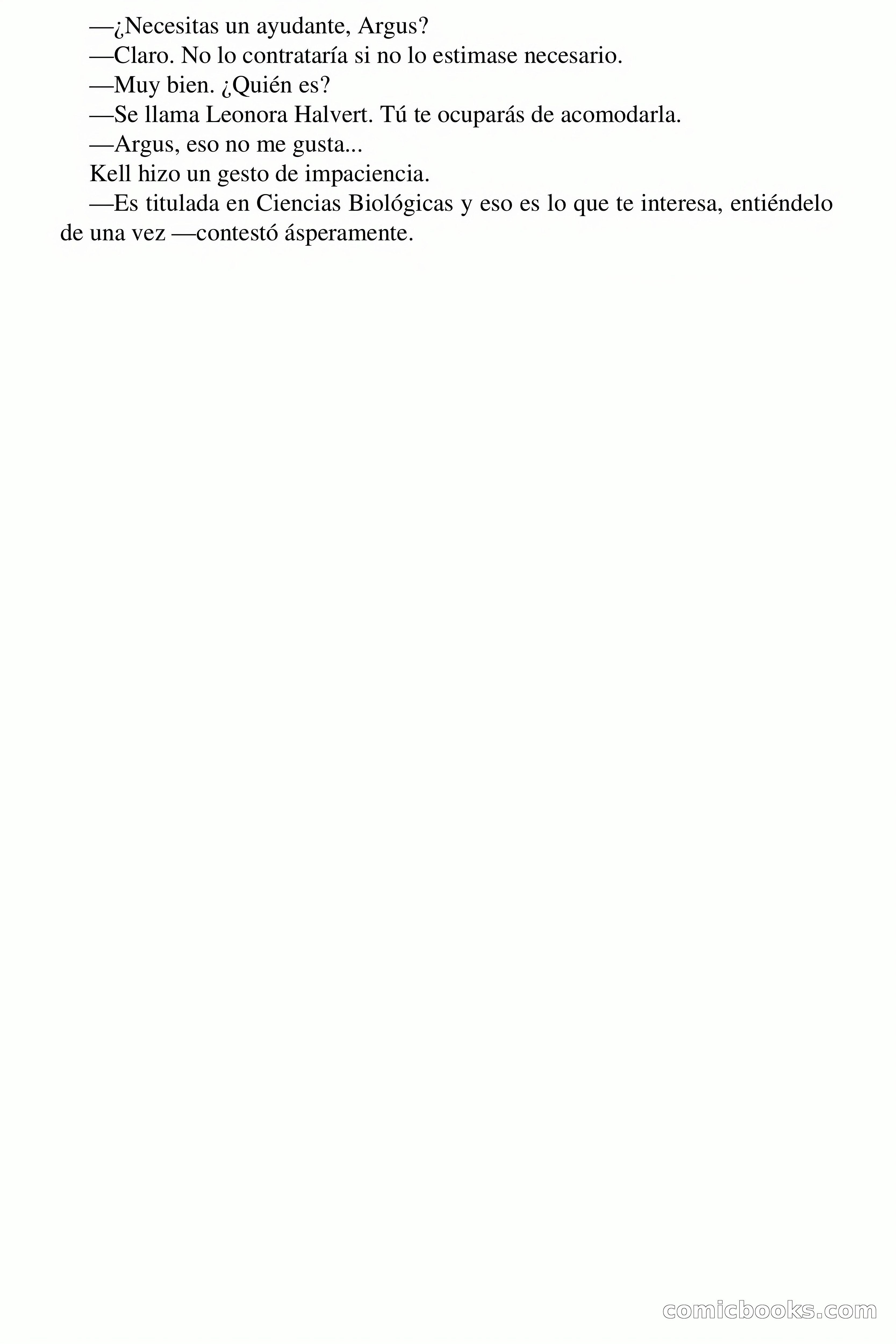 Selección Terror: El Diabólico Doctor Kell — page 11 of 74