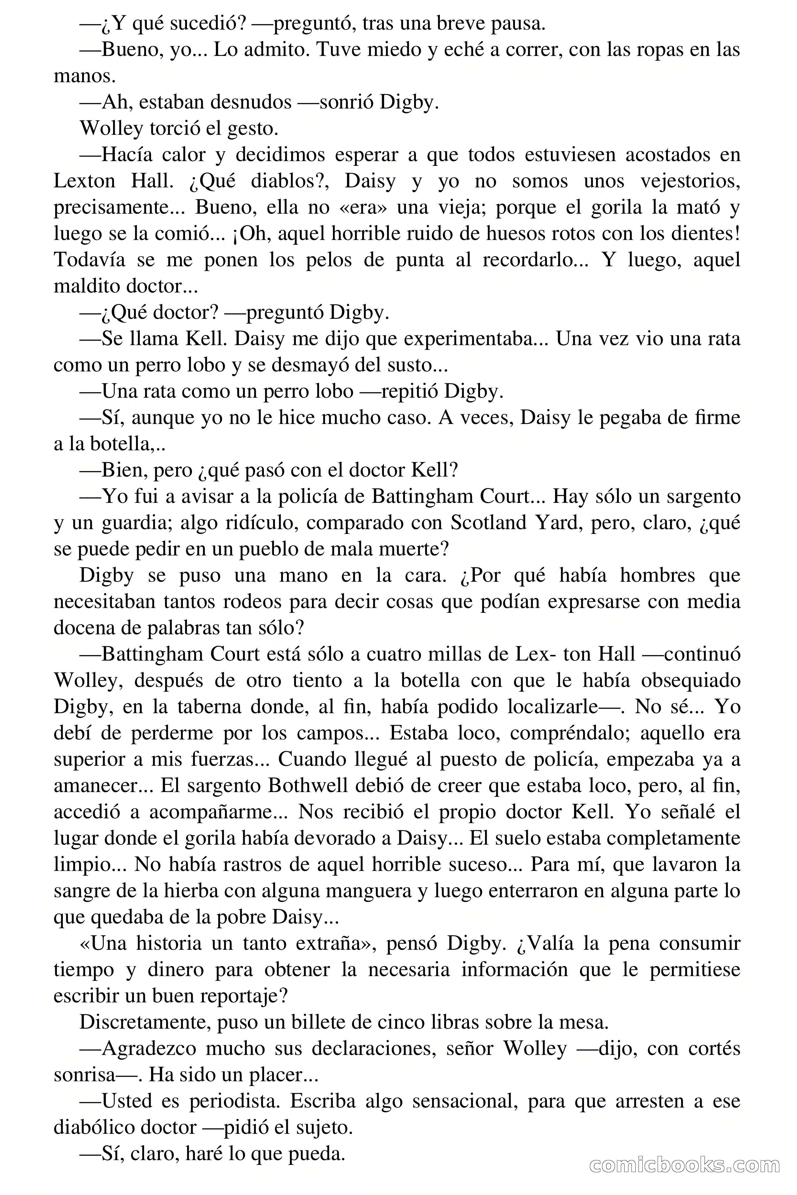 Selección Terror: El Diabólico Doctor Kell — page 15 of 74